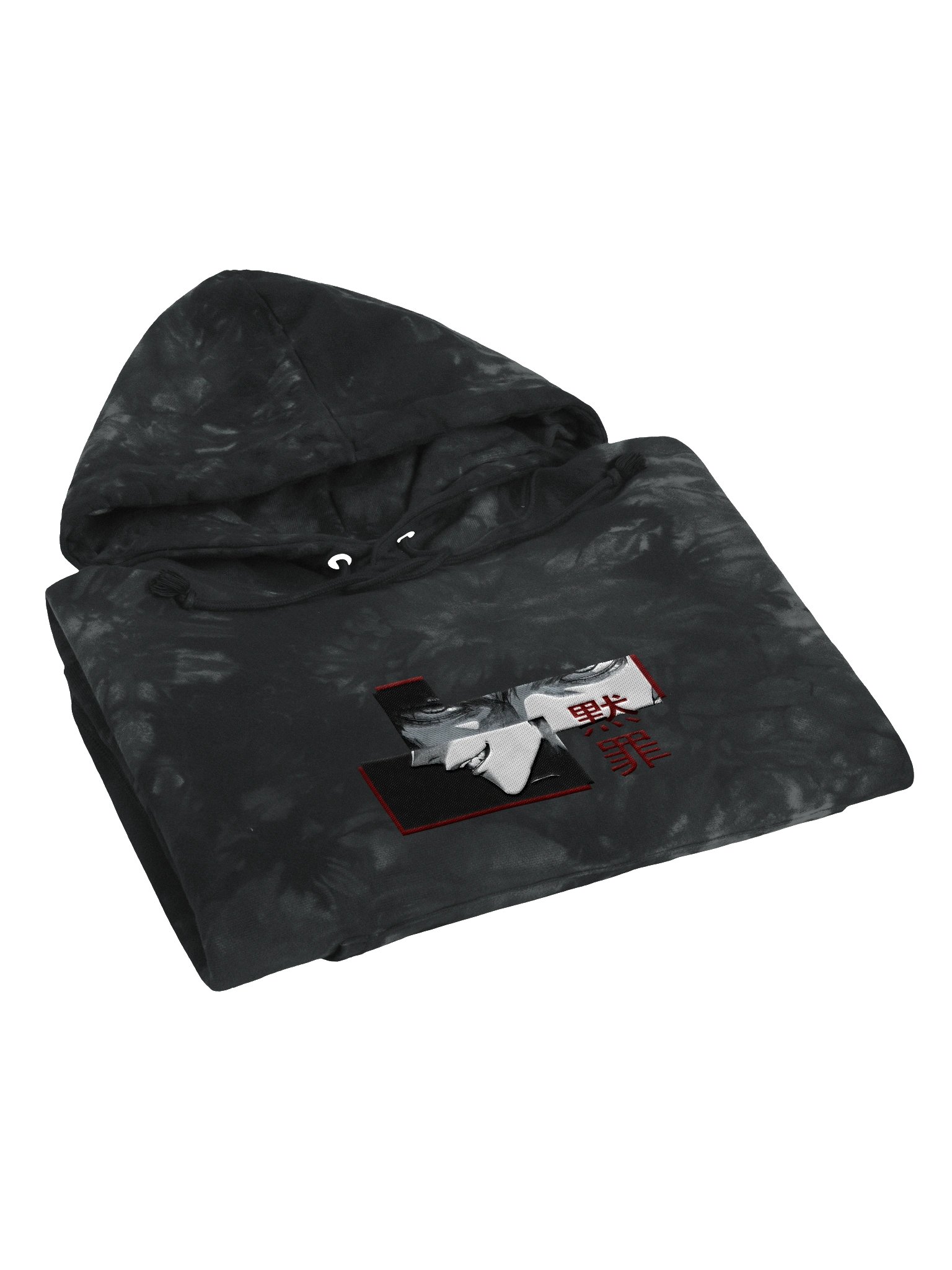 Intense Manga Style Tie-Dye Hoodie product image (8)