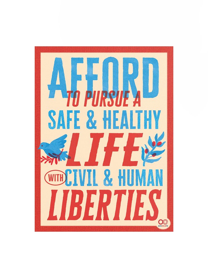 Affordability Poster (Red Version) product image (1)