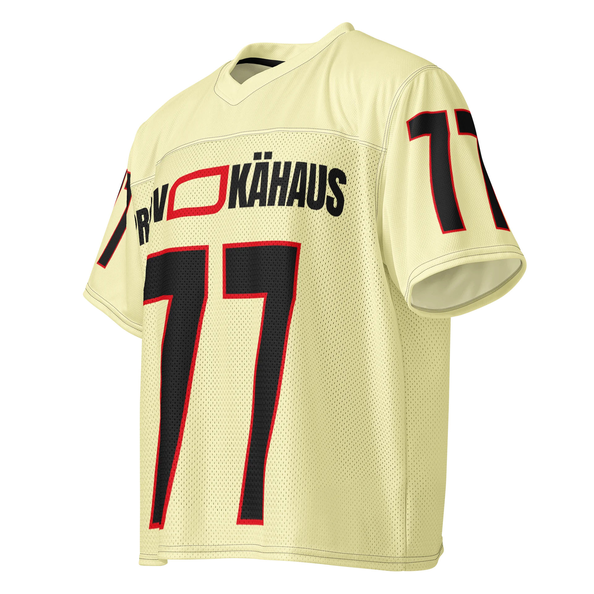 PROVOKÄHAUS Studio 77 Jersey — Cream, Black & Red product image (6)