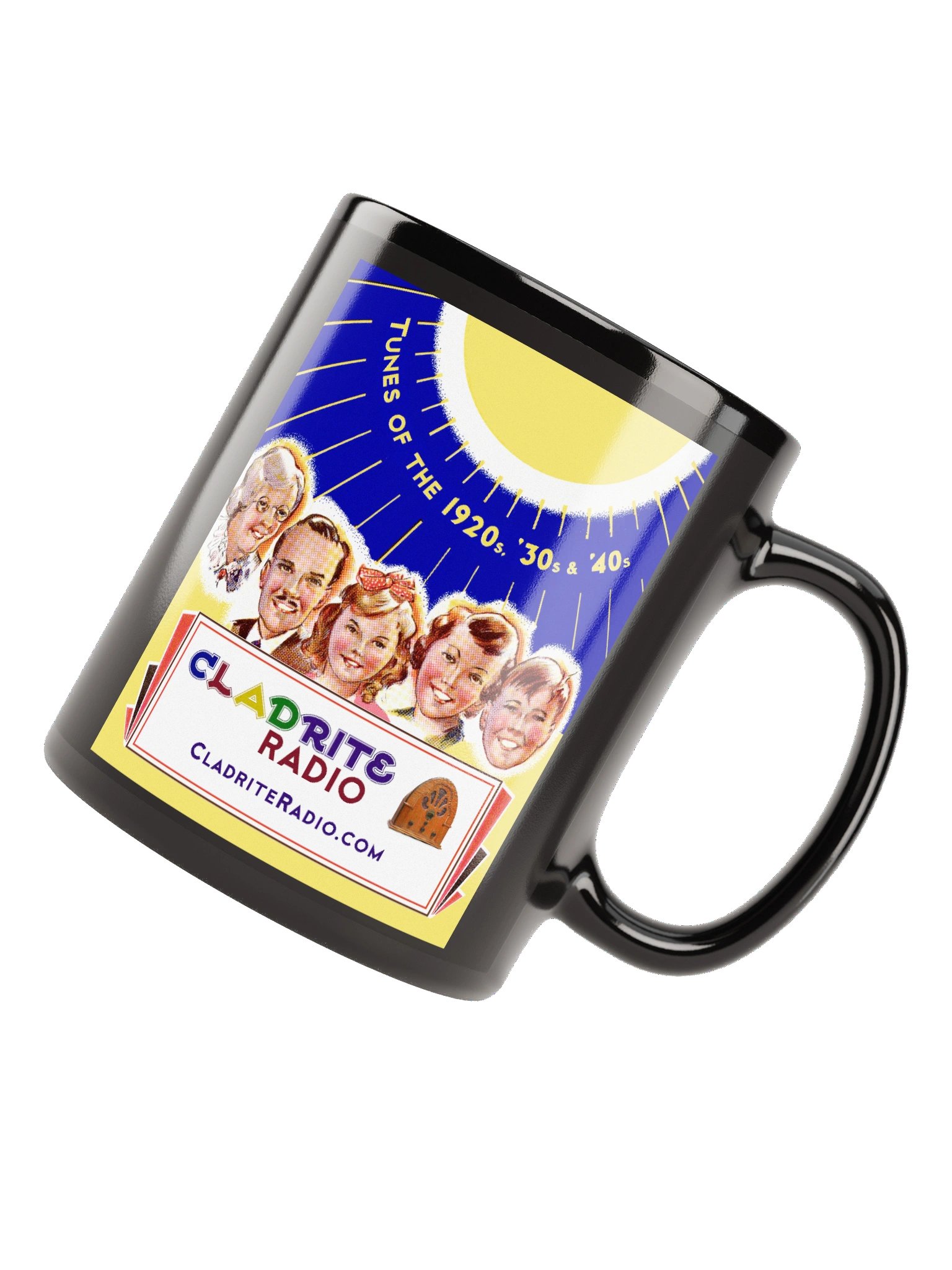 'Sunny Day' Black Mug product image (5)