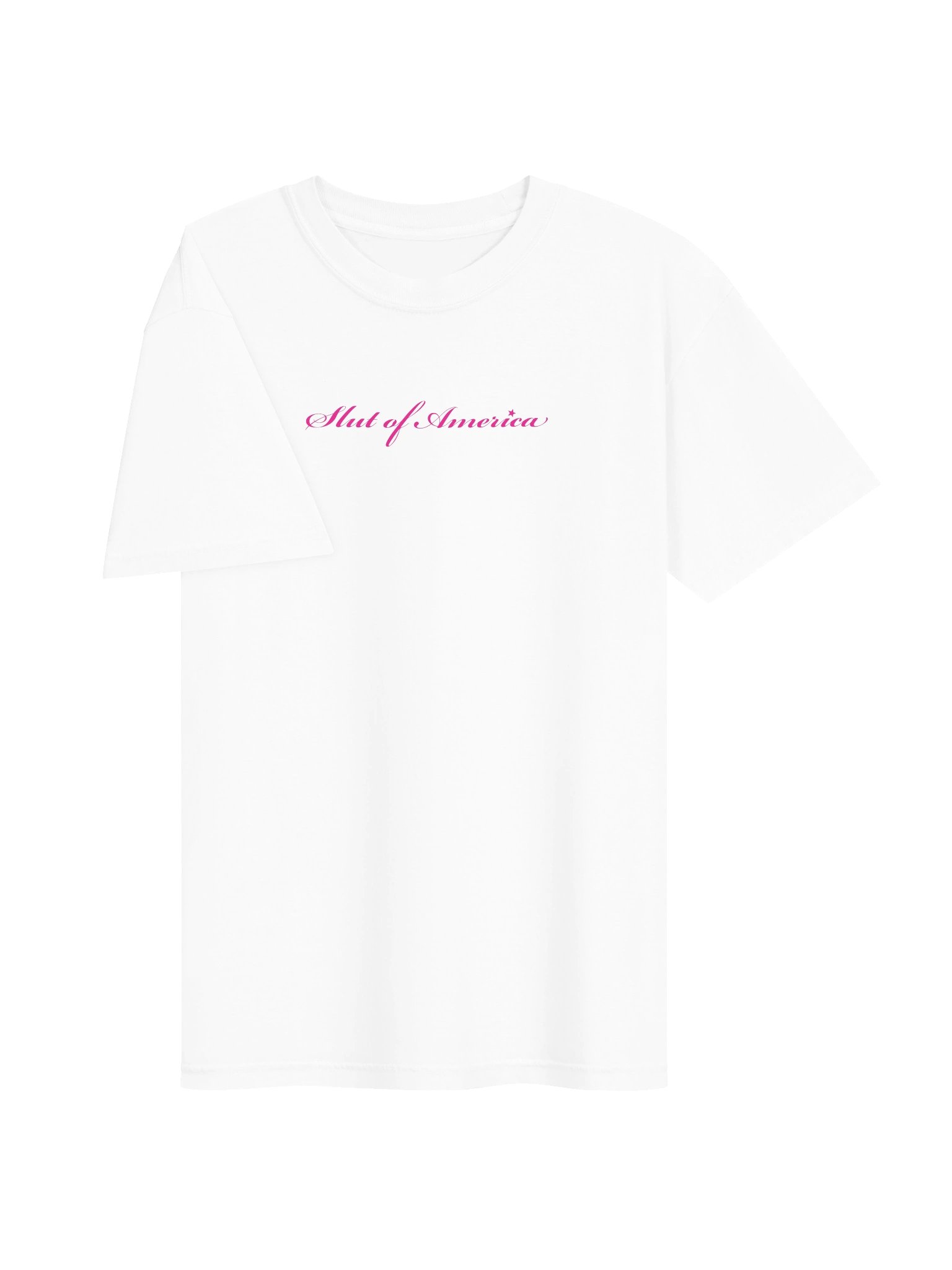 CURSIVE SLUT T-SHIRT - PRINTED product image (3)