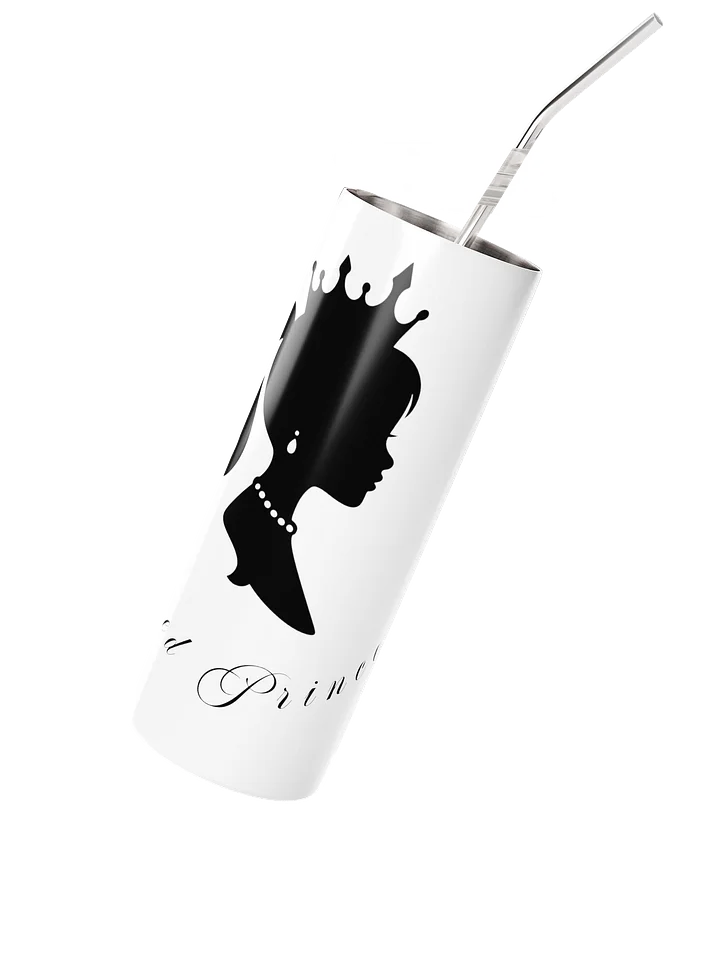 Poised Princess Crowned Silhouette 20oz Matte Tumbler product image (2)
