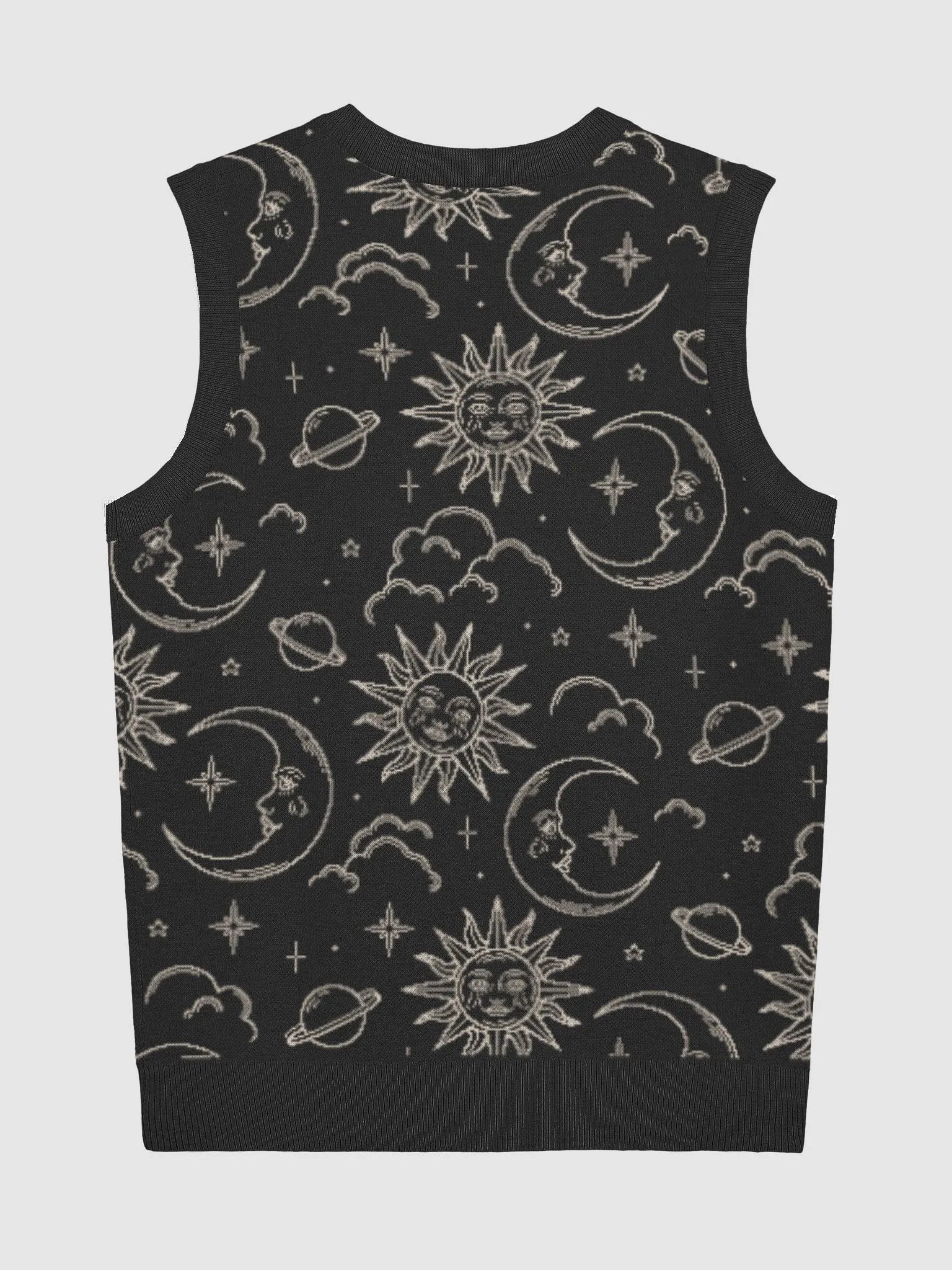 Knitted V-Neck Vest product image (8)