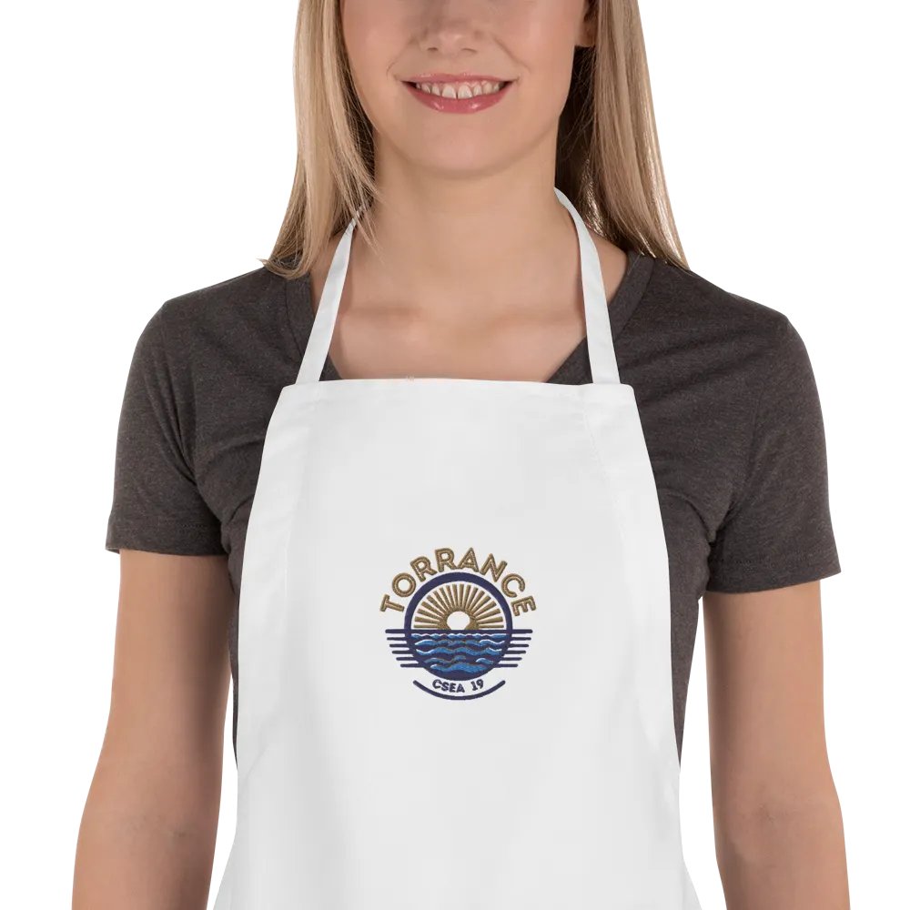 TUSD/CSEA Sun & Waves Coaster Embroidered Cooking Apron product image (3)