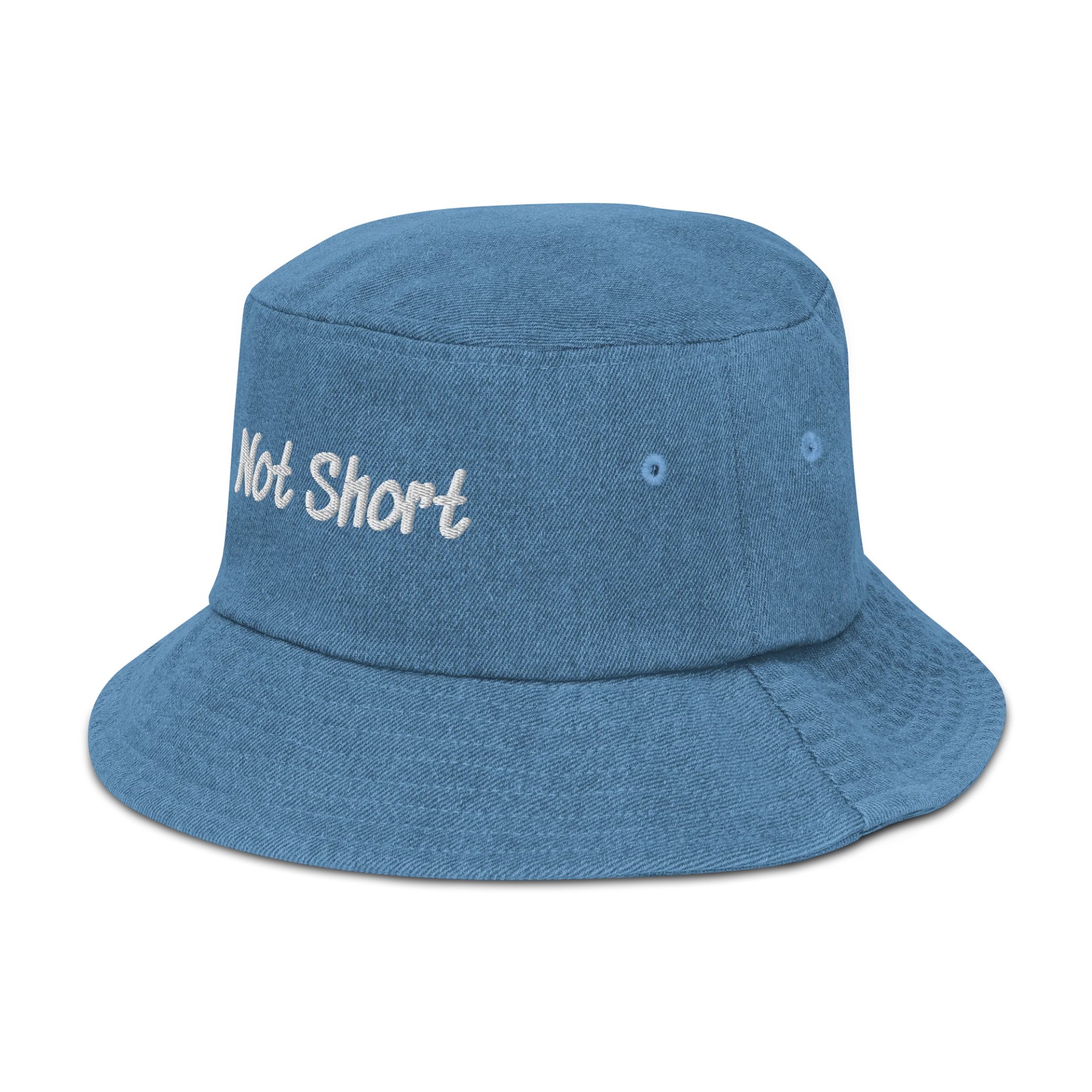 I'm Not Short ♡ Denim Bucket Hat product image (4)