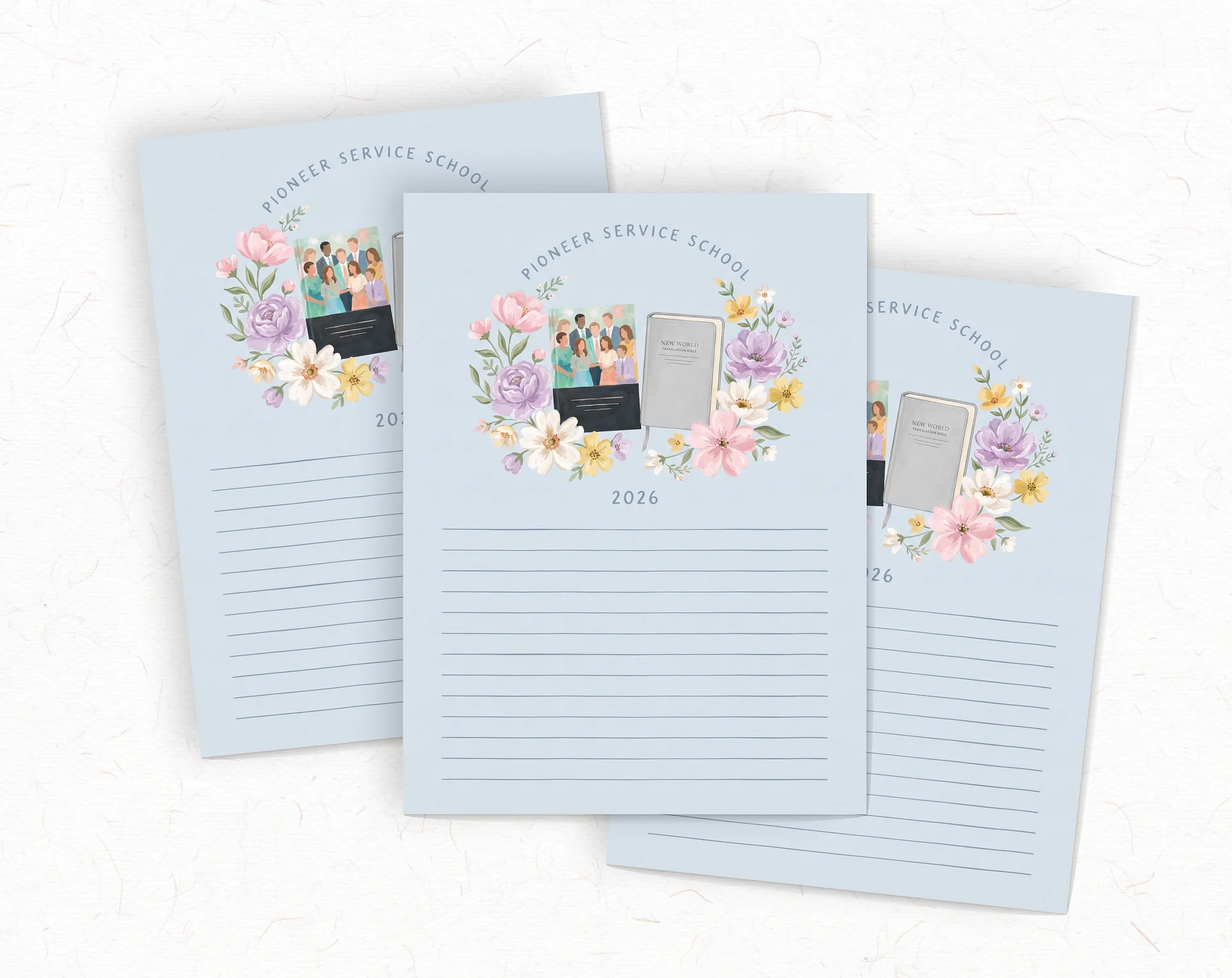 Pioneer School Notepad Favors - view 7