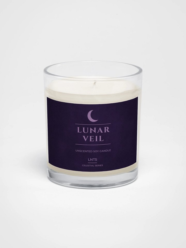 Lunar Veil | Unscented Soy Candle product image (1)