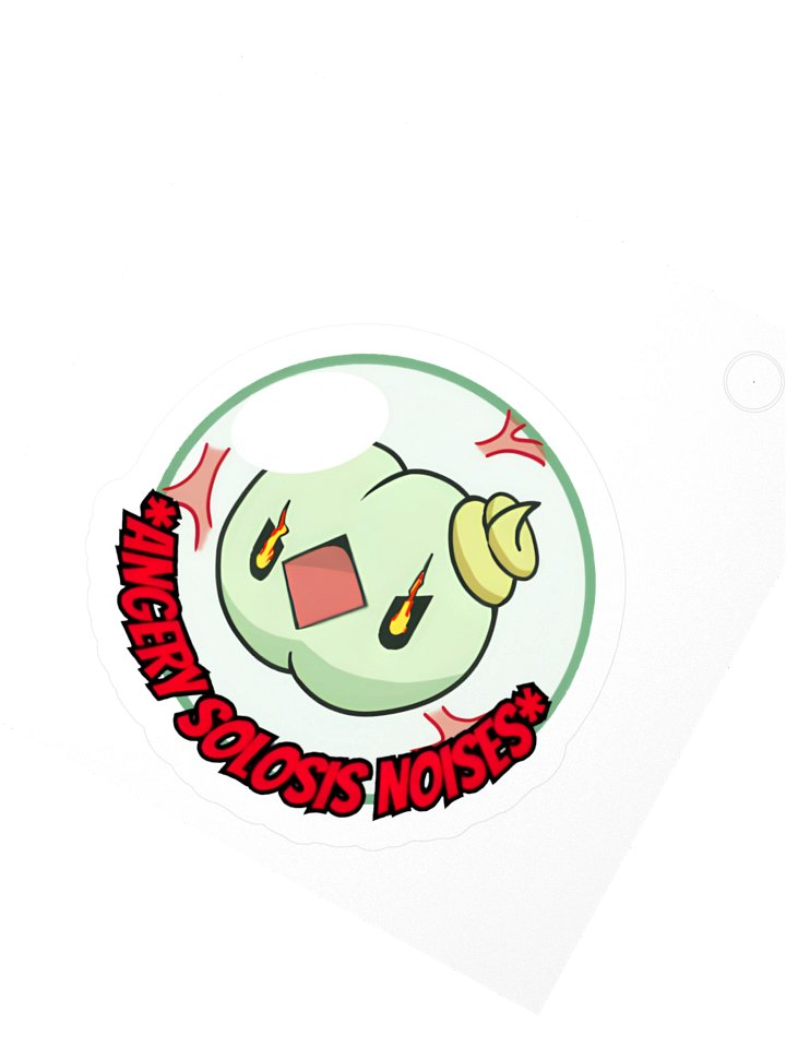ANGERY SOLOSIS NOISES Sticker product image (2)