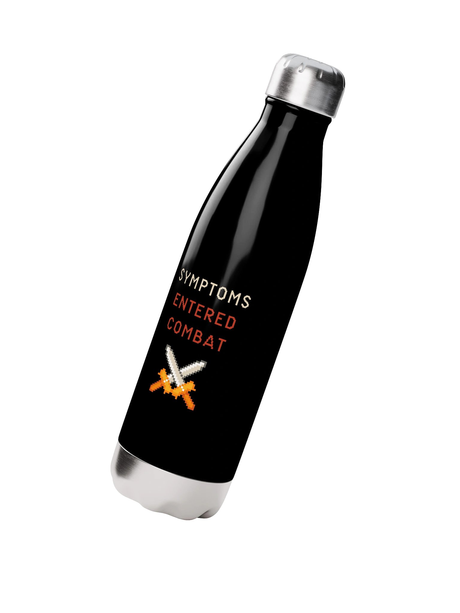 Symptoms Entered Combat Water Bottle | Chronic Illness Gamer Hydration product image (2)