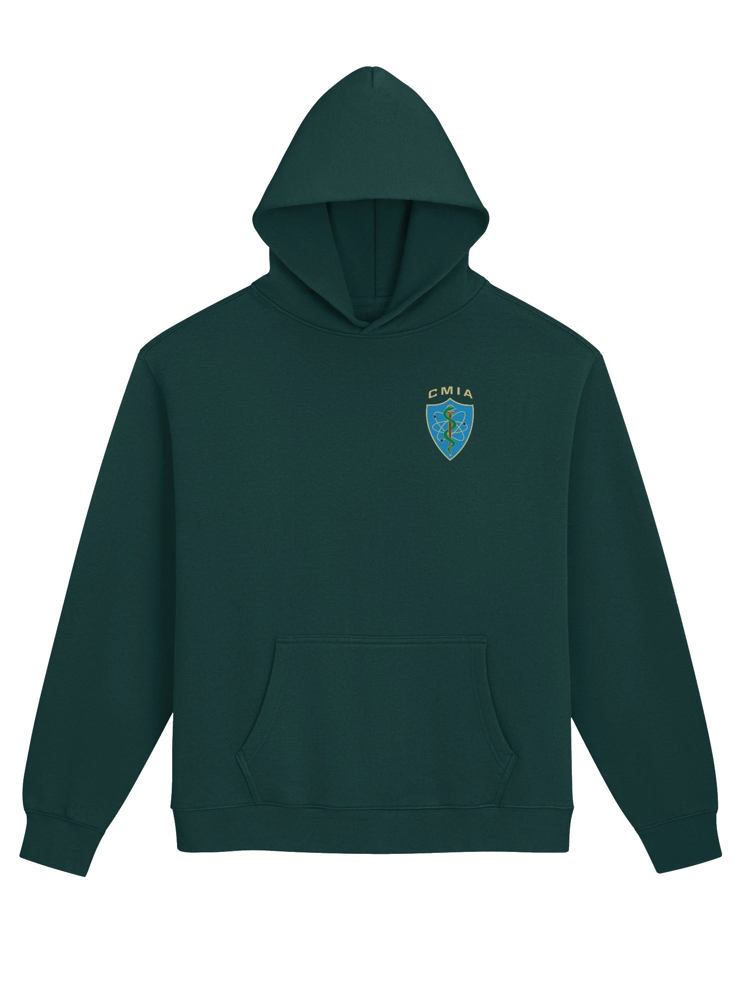 CMIA Dark Premium Hoody / Moss Map — Color Logo product image (3)