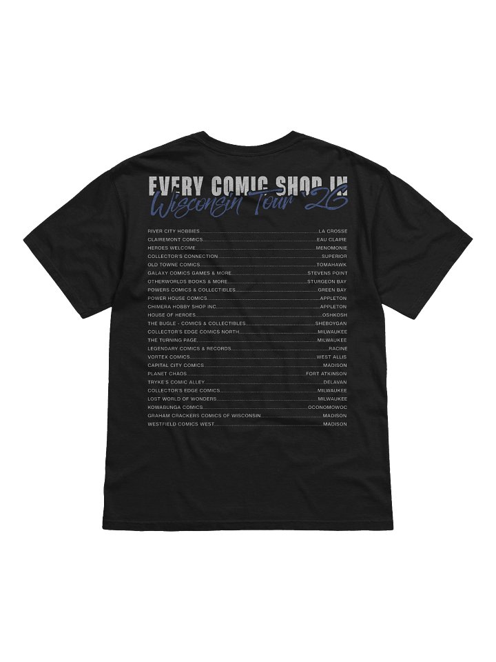 Wisconsin Tour '26 Regular shirt product image (10)