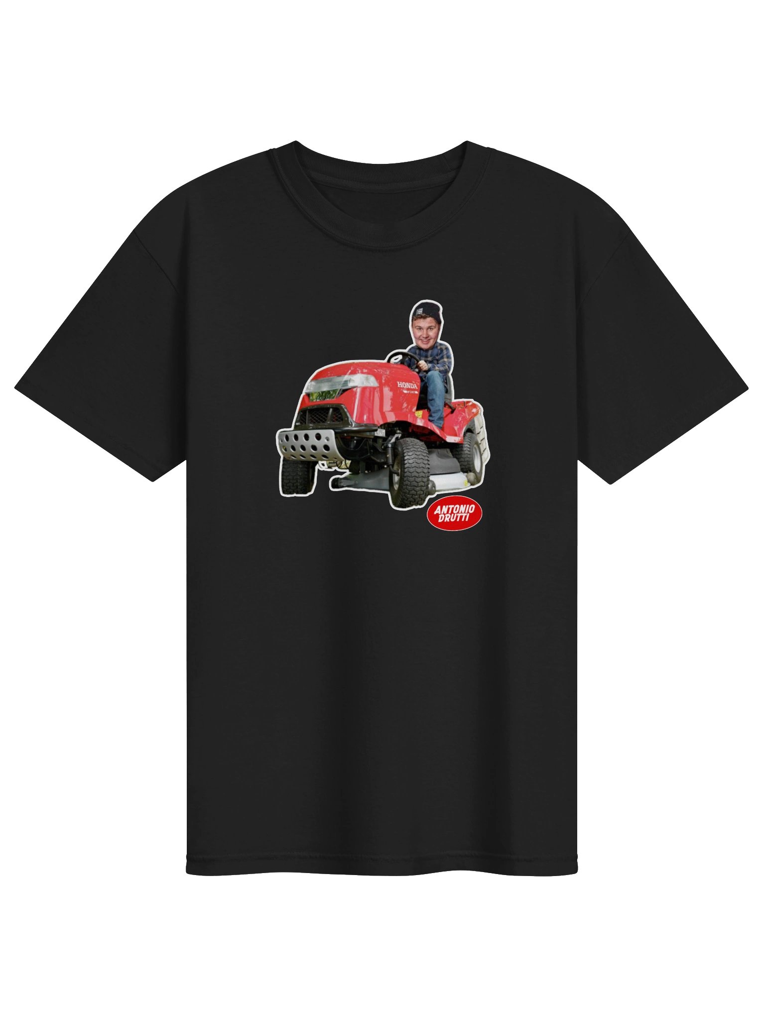 Antonio Drutti Lawn Mower Rider Tee- MEME product image (1)