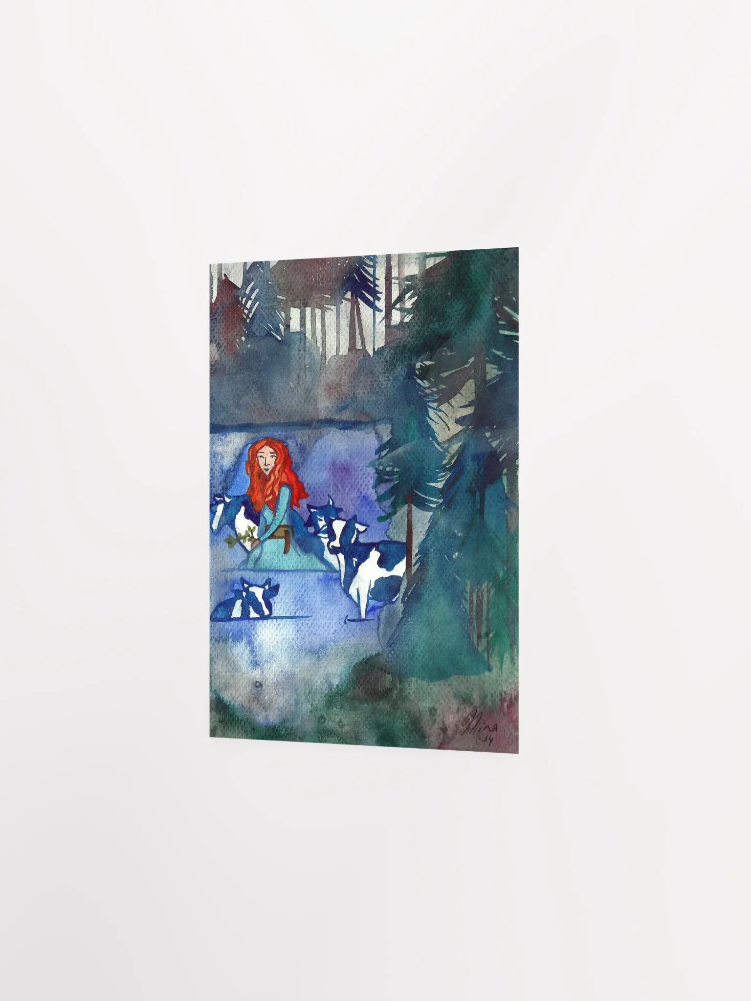 Vellamo And The Magic Cows Art Print product image (2)