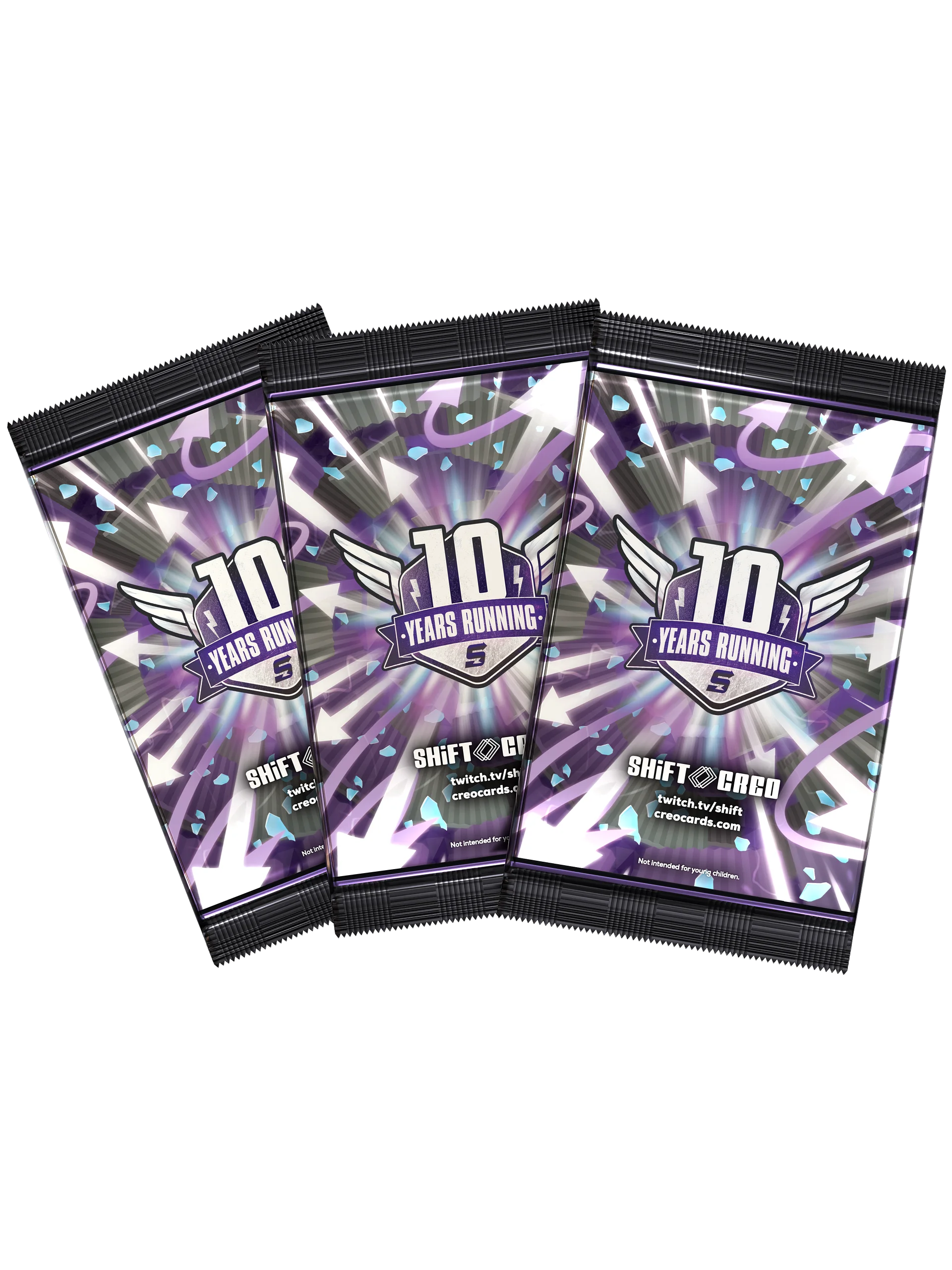 3 Foil Packs — 10 Years Running product image (1)