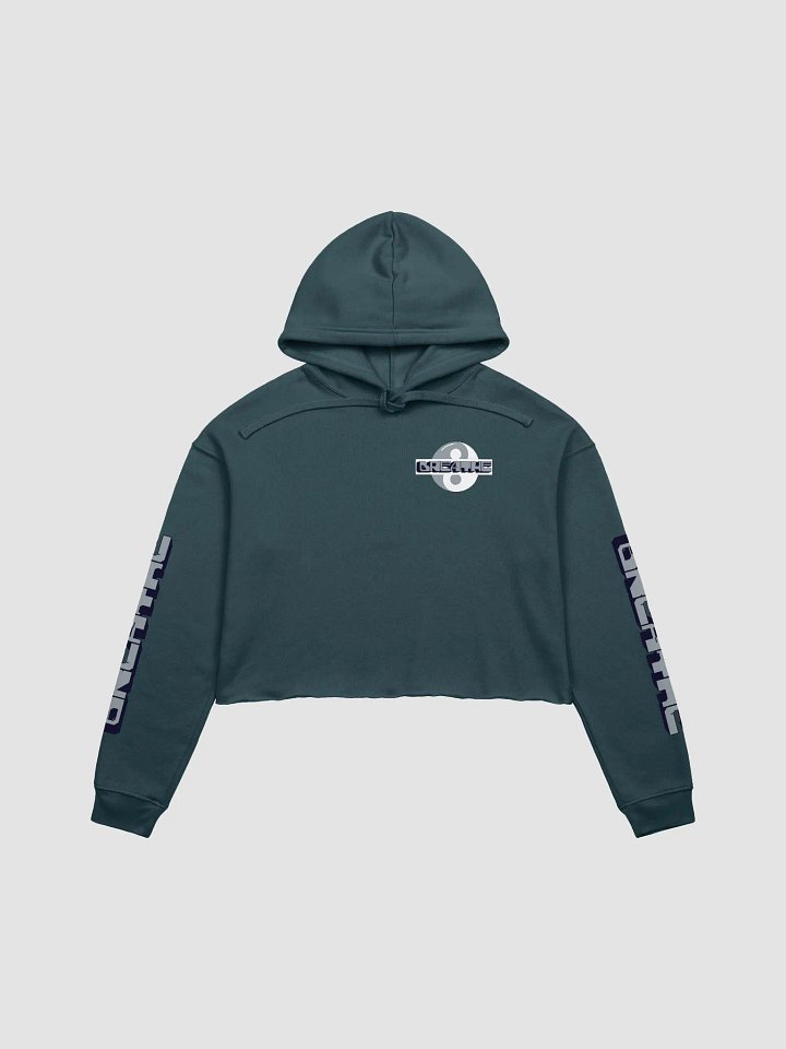 Breathe Fleece Crop Hoodie | Cozy, Stylish, and Mindful Fashion product image (2)
