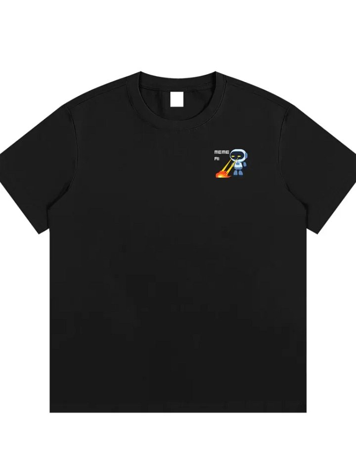 Meme AI basic T-shirt product image (1)