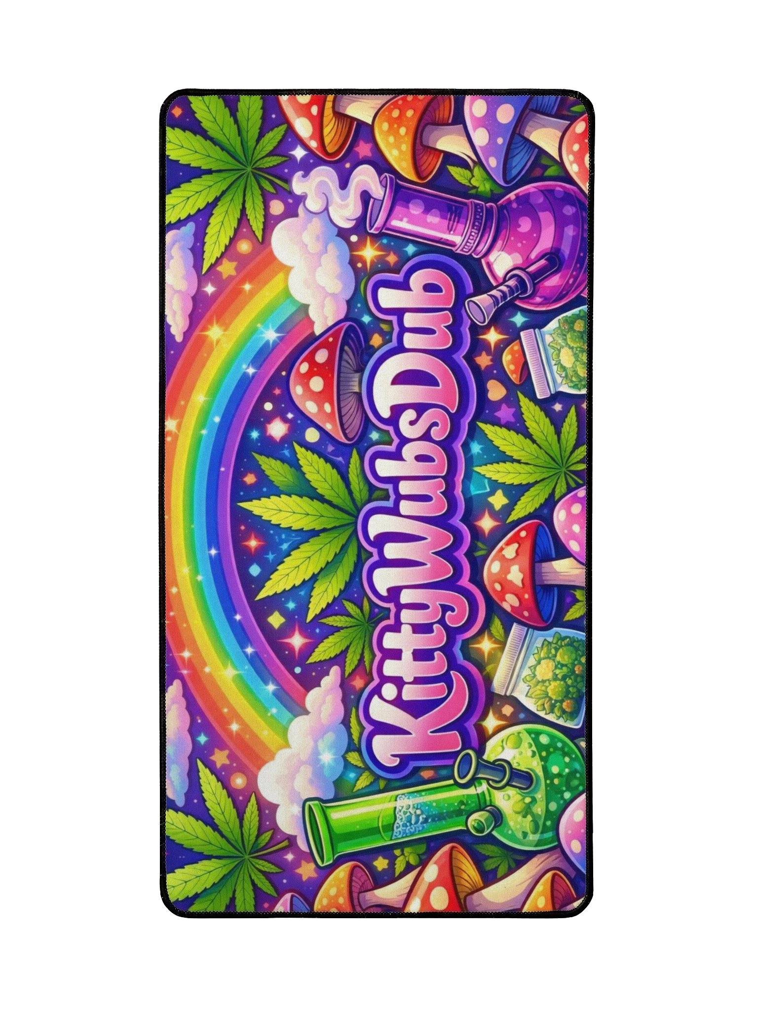 KittyWubsDub Hippie Vomit Desk Mat product image (2)