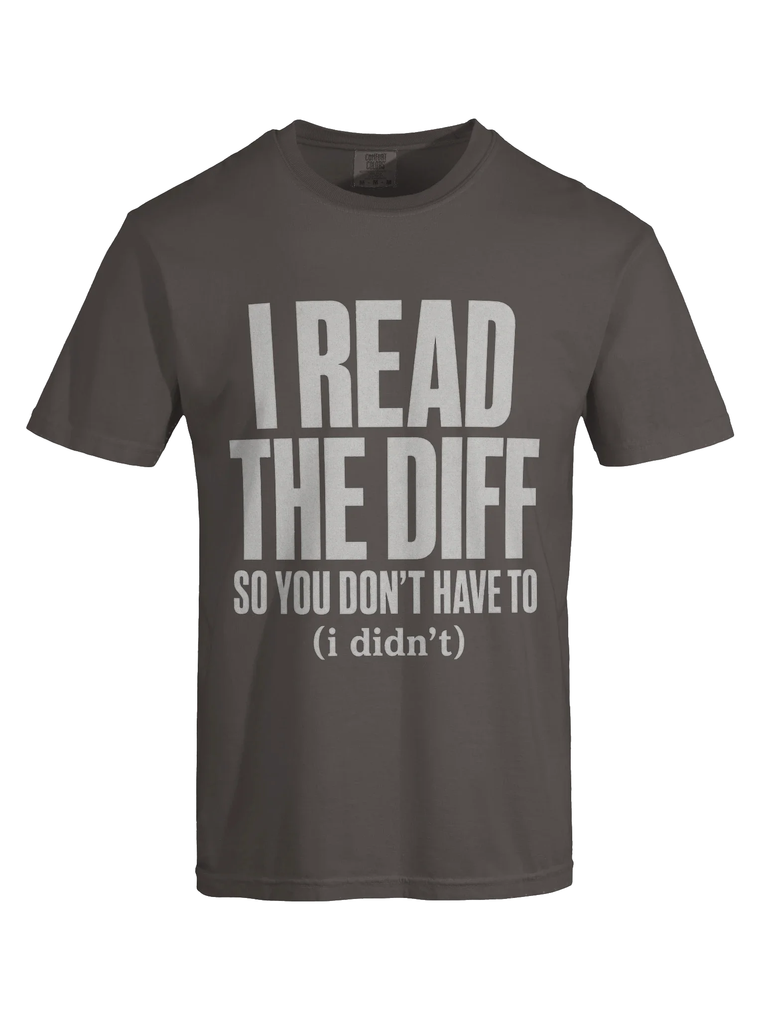 I Read The Diff Tee — view 13