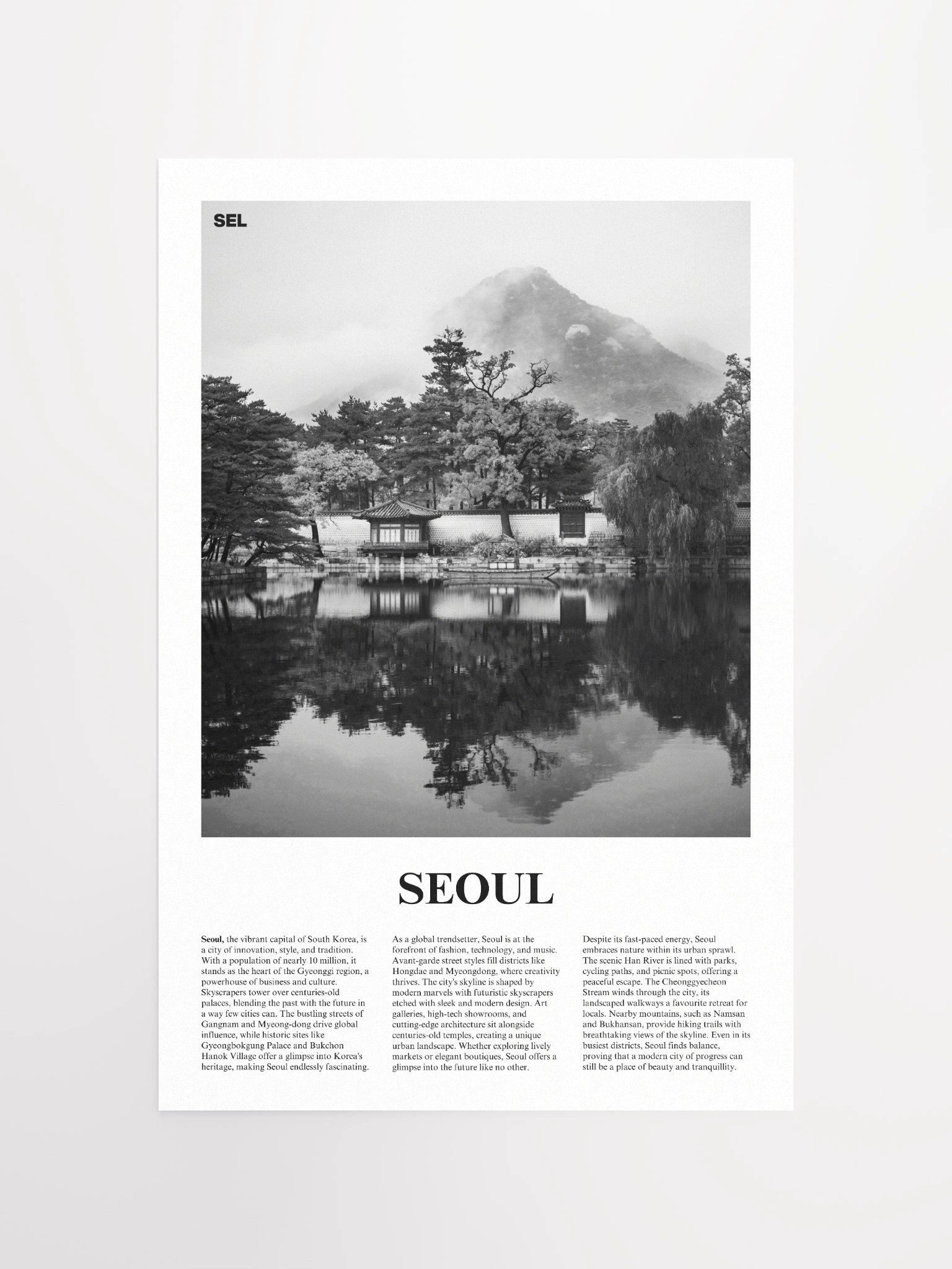 Seoul 03 Newspaper Poster product image (11)