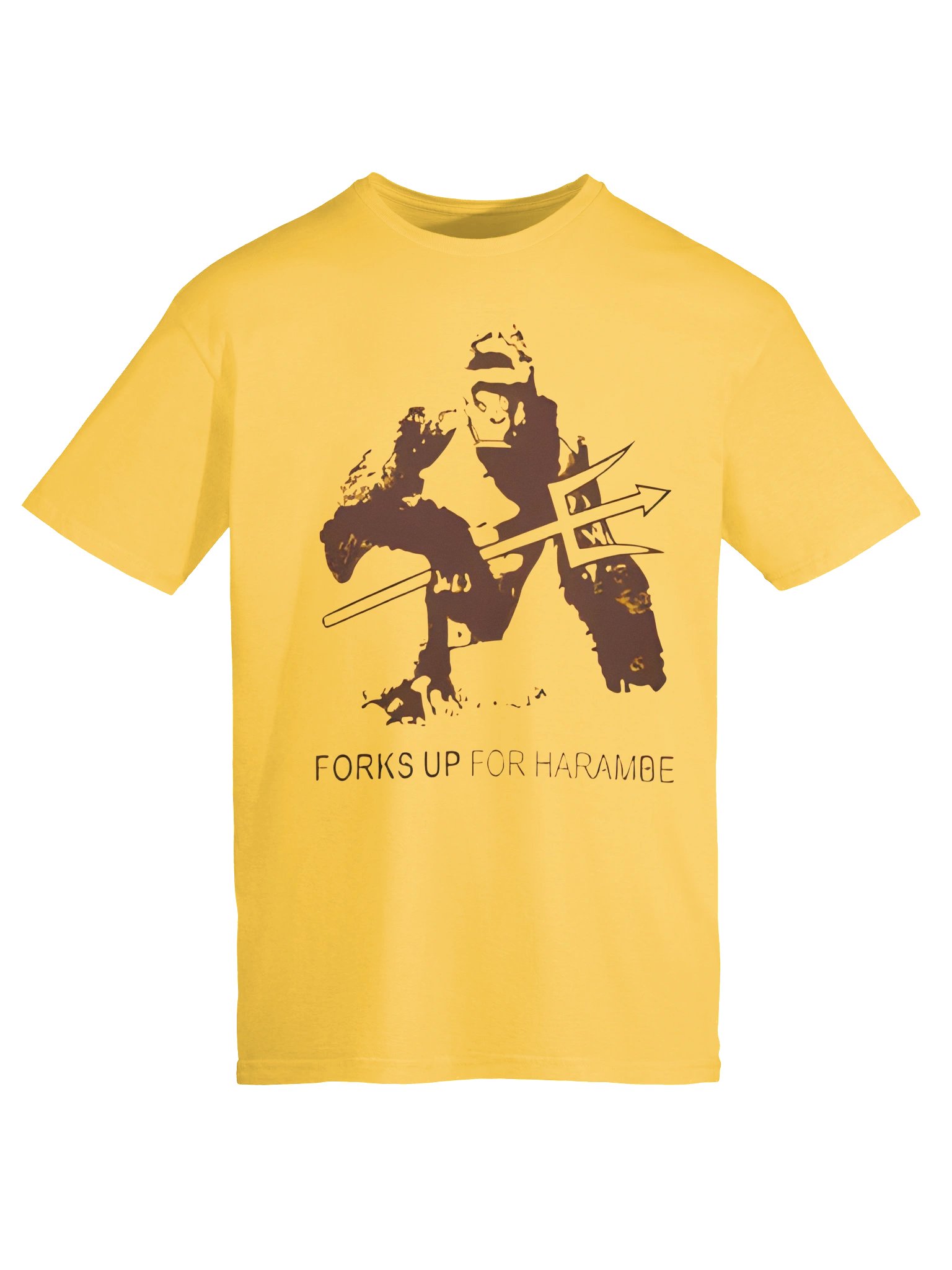 Forks Up For Harambe Shirt product image (6)