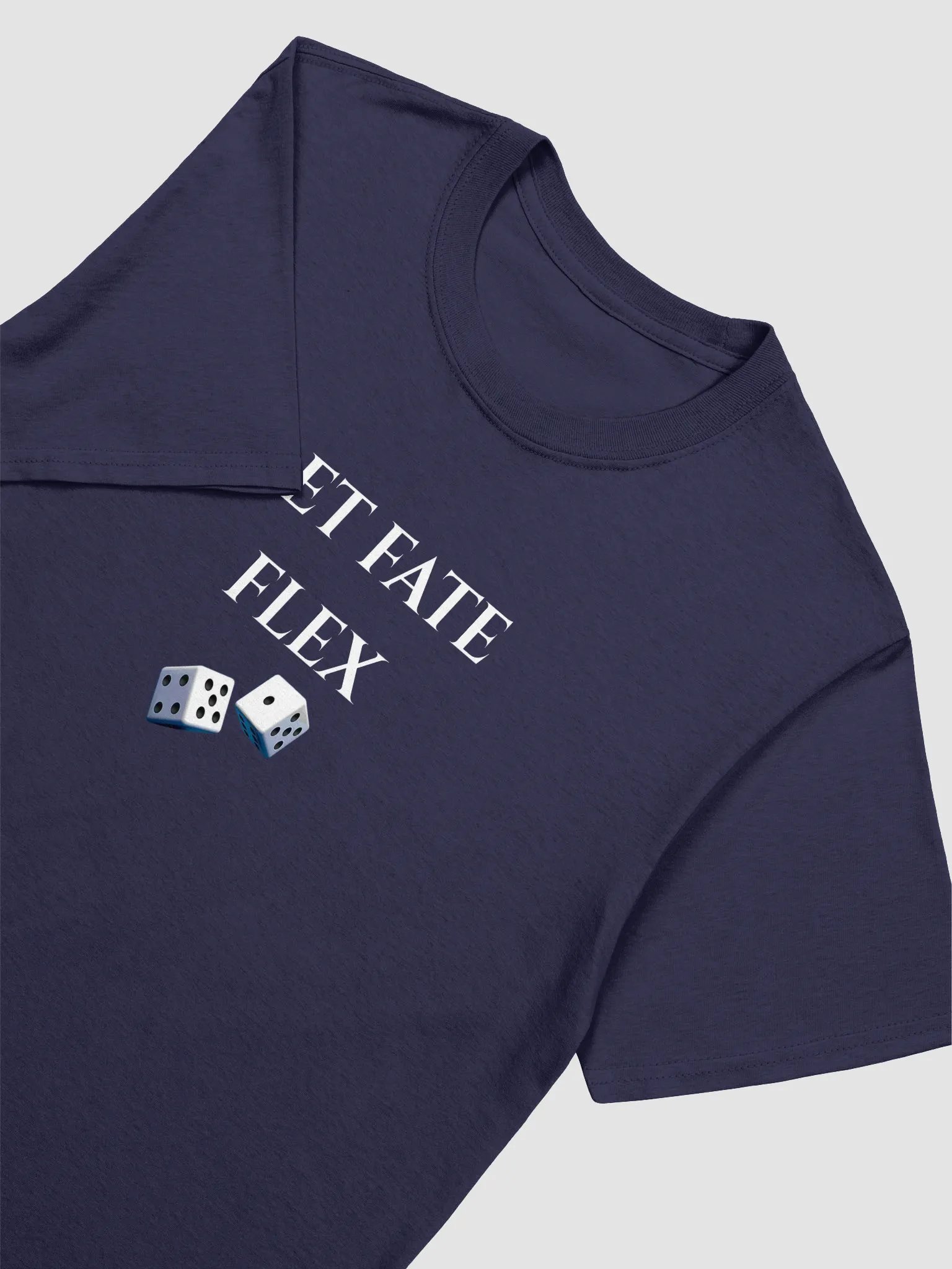 Let Fate Flex Rolling Dice Unisex T-Shirt product image (31)