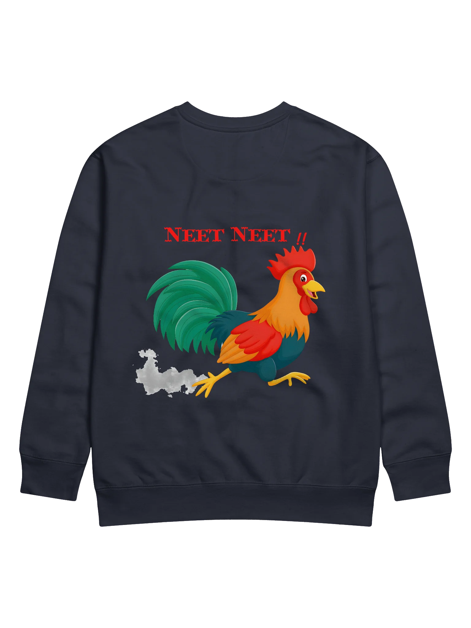 "NEET NEET !!" Running Rooster Sweatshirt product image (21)