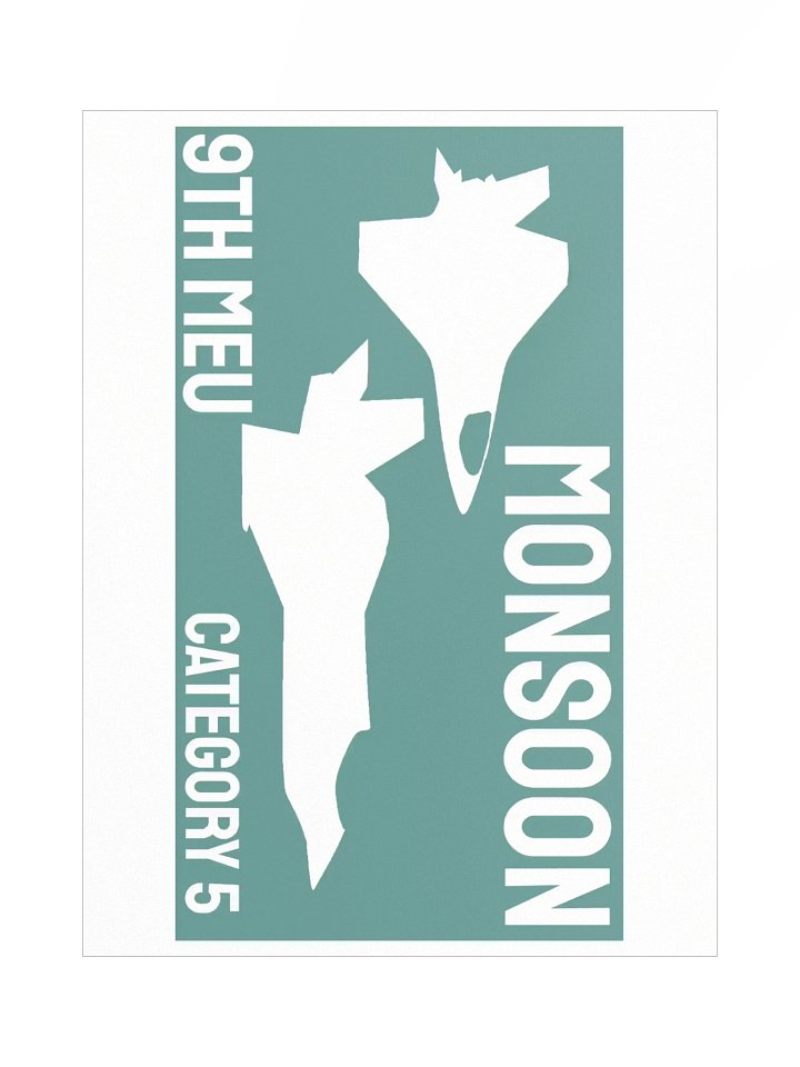 9thMEU Monsoon Poster product image (1)