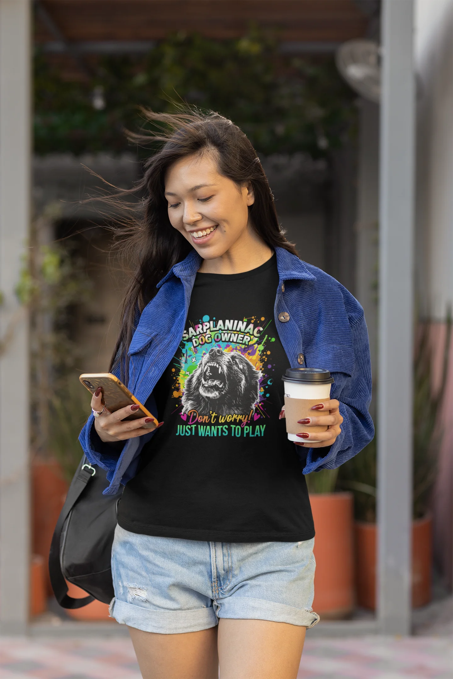 Sarplaninac Just Wants To Play Shirt product image (4)