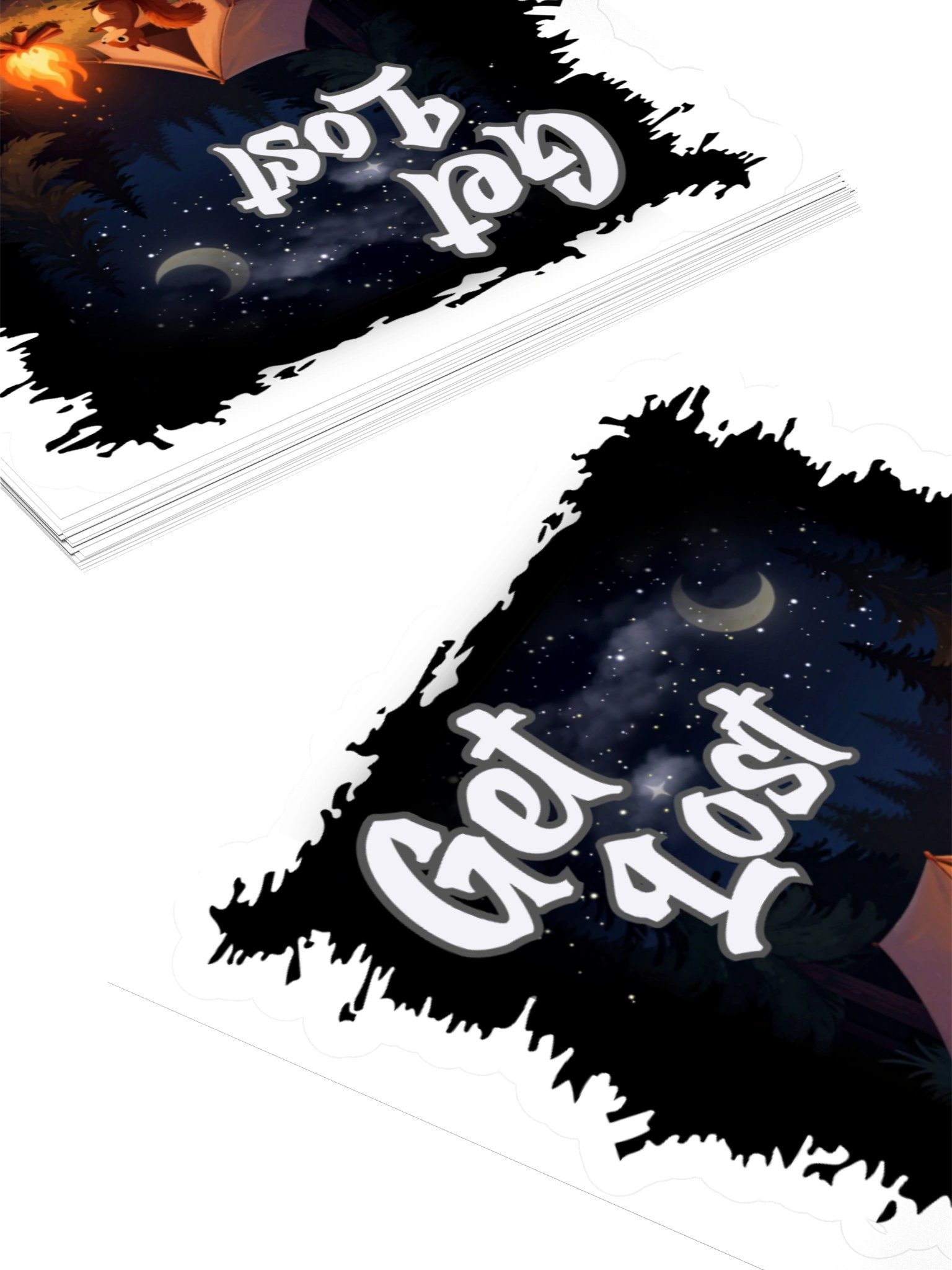 Get Lost Squirrel Sticker product image (10)