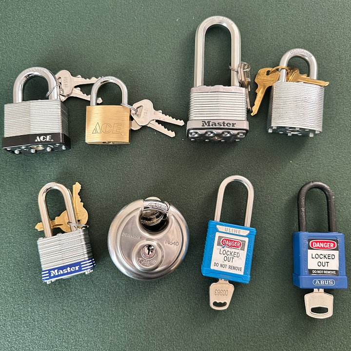 Mixed Skill Padlock Practice Set (Used) product image (1)