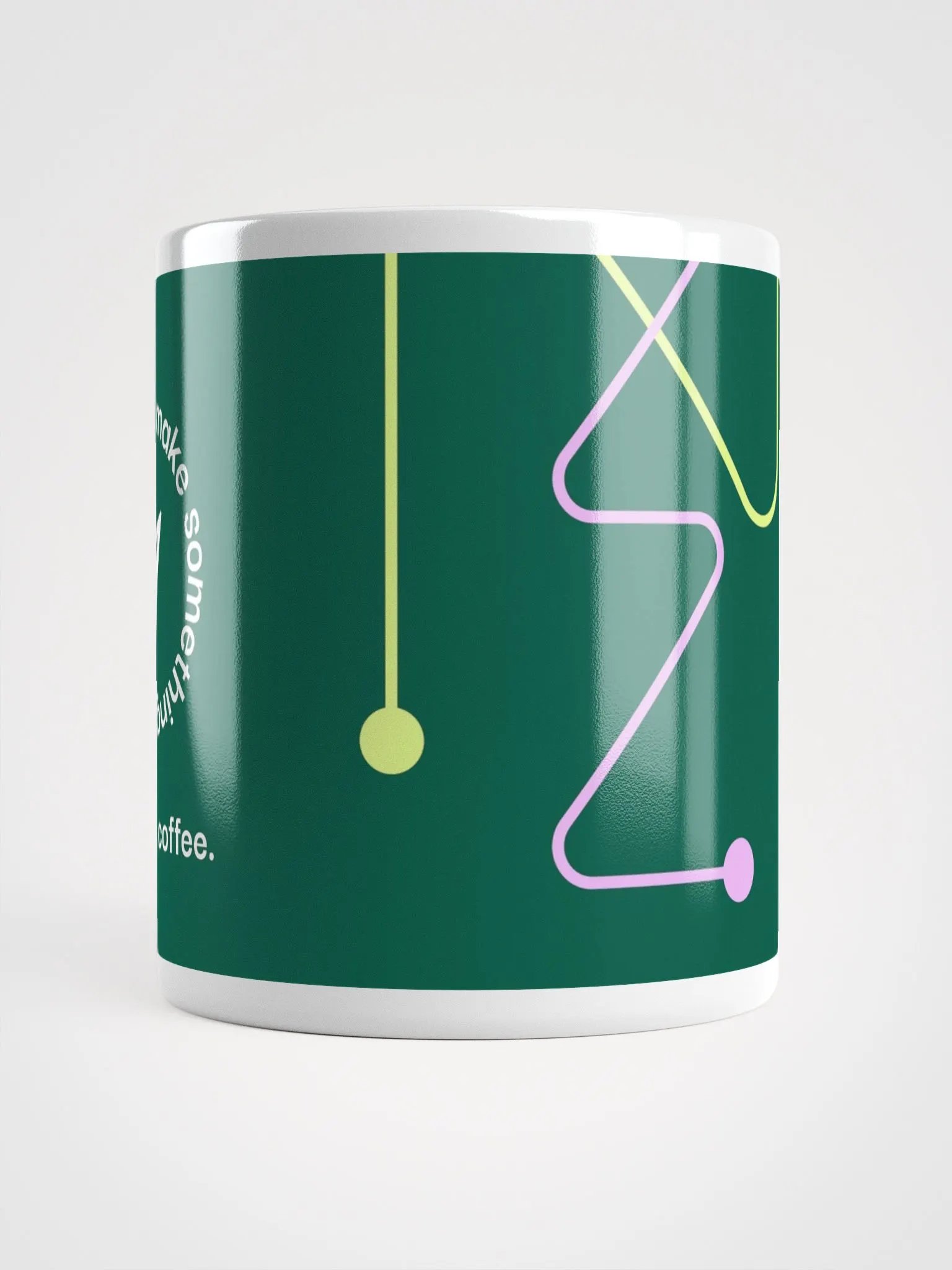 But first, coffee Mug: Green product image (4)