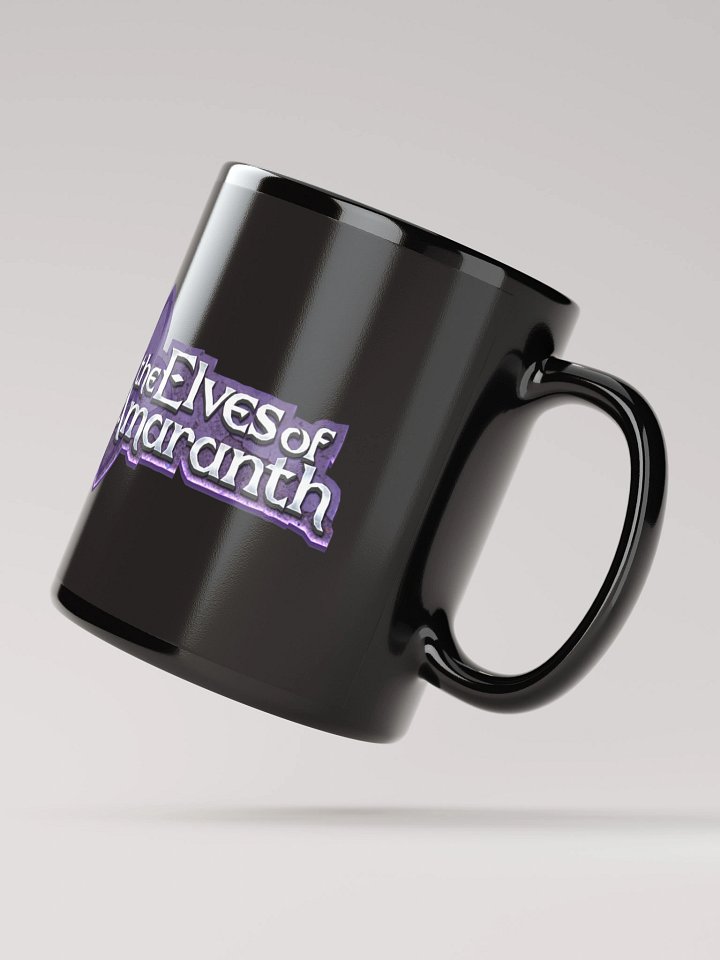 "The Elves of Amaranth" Black Mug product image (2)