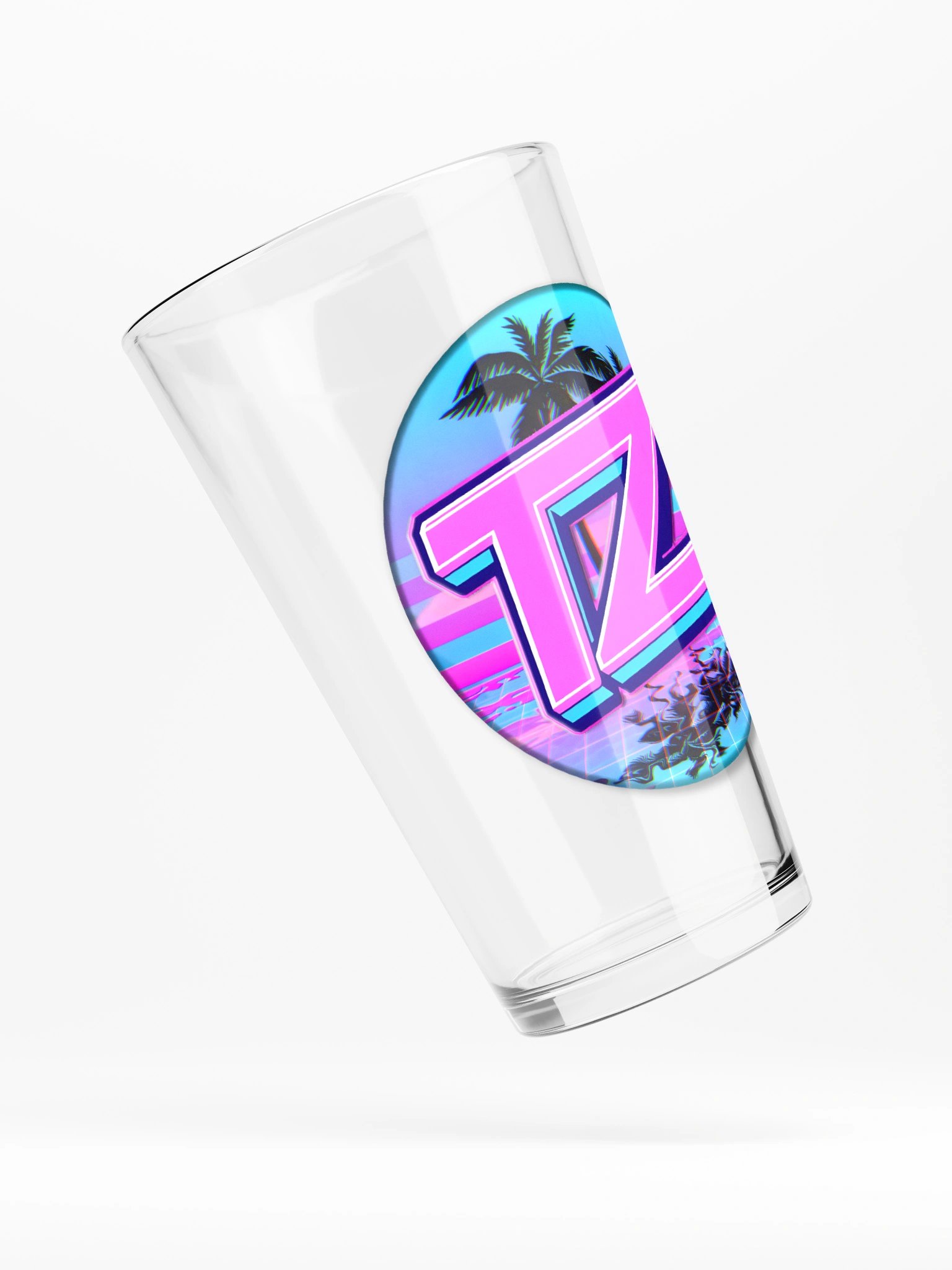 TrainerZeek Logo Pint Glass product image (4)