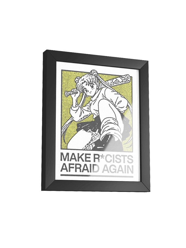AFRAID AGAIN ! Framed Print. number 9 product image (2)