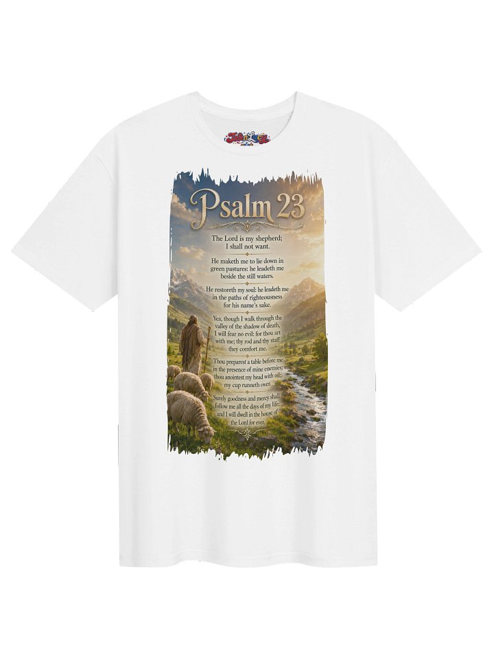 Psalm 23 - Softstyle Tee product image (49)