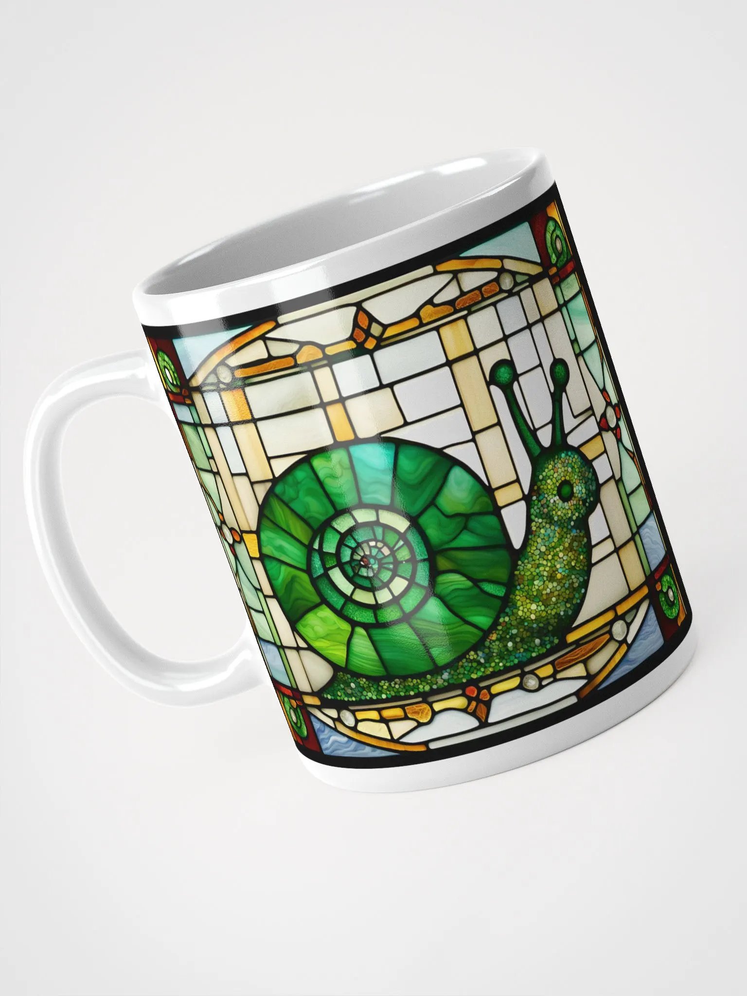 #002 Wondering Willy Snail Mug product image (6)