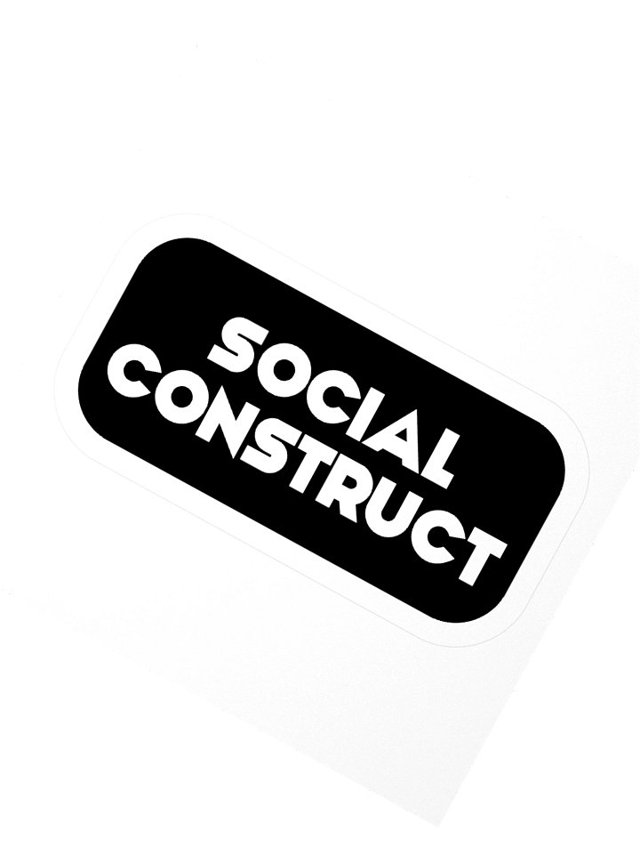 Social Construct Kiss Cut Stickers product image (4)