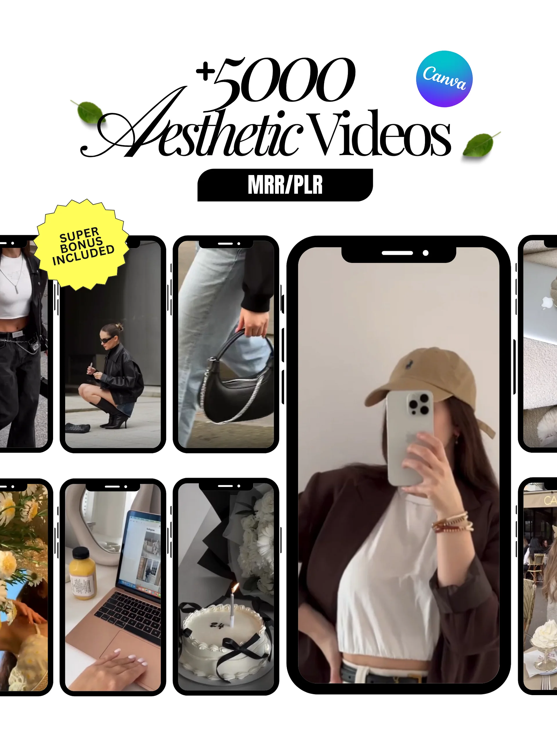 5000+ VIDEOS For Reels Instagram & TikTok (MRR Included) product image (1)