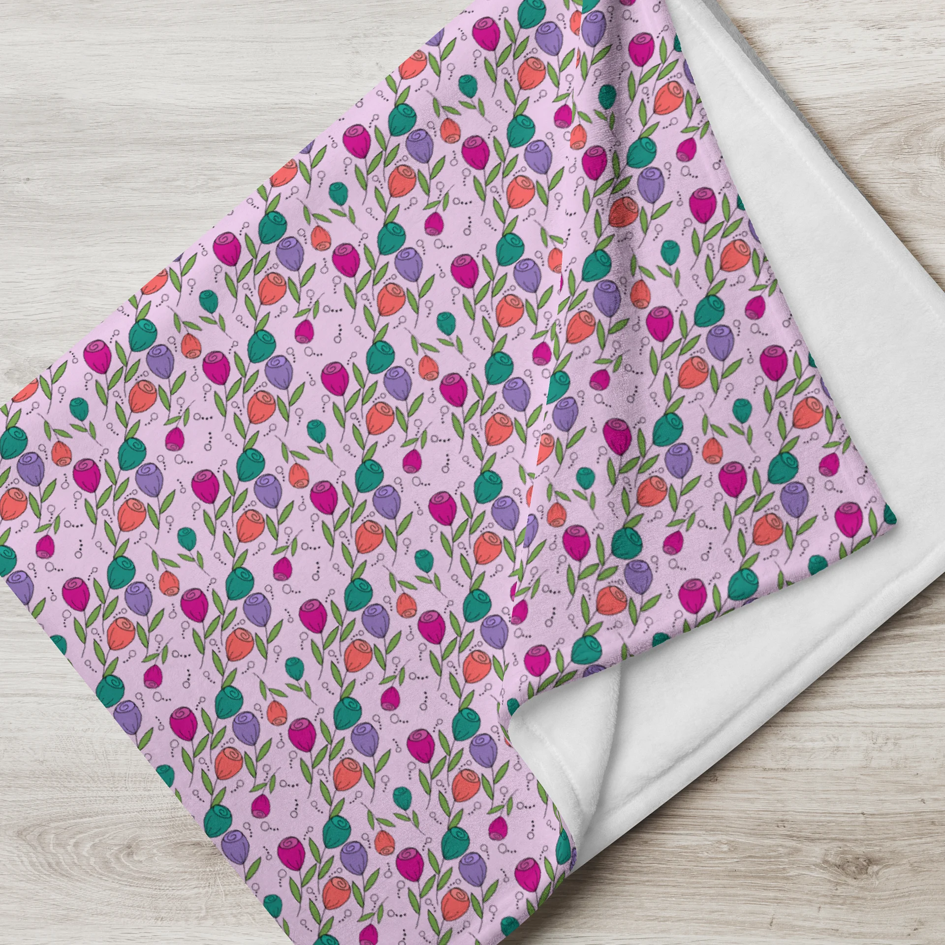 Spring in Balance Throw Blanket product image (2)