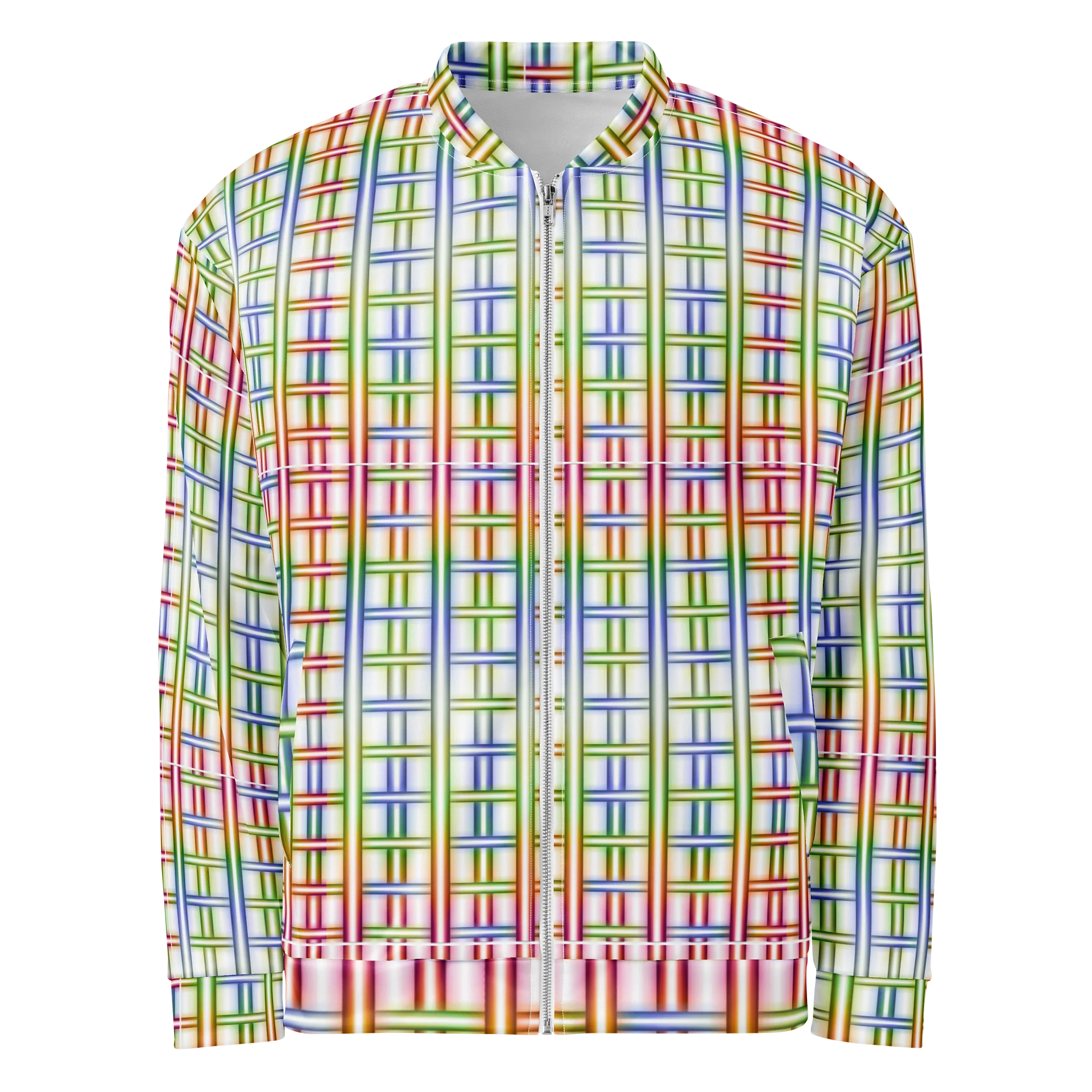 Rainbow Structure – Urban Techwear Jacket Bomber Jacket product image (1)