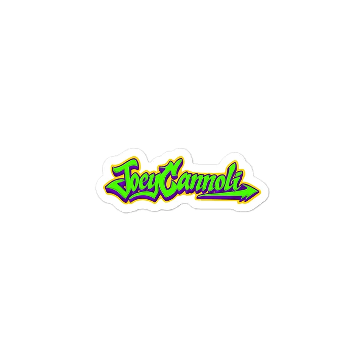 Joey Cannoli Logo Vinyl Decal product image (2)