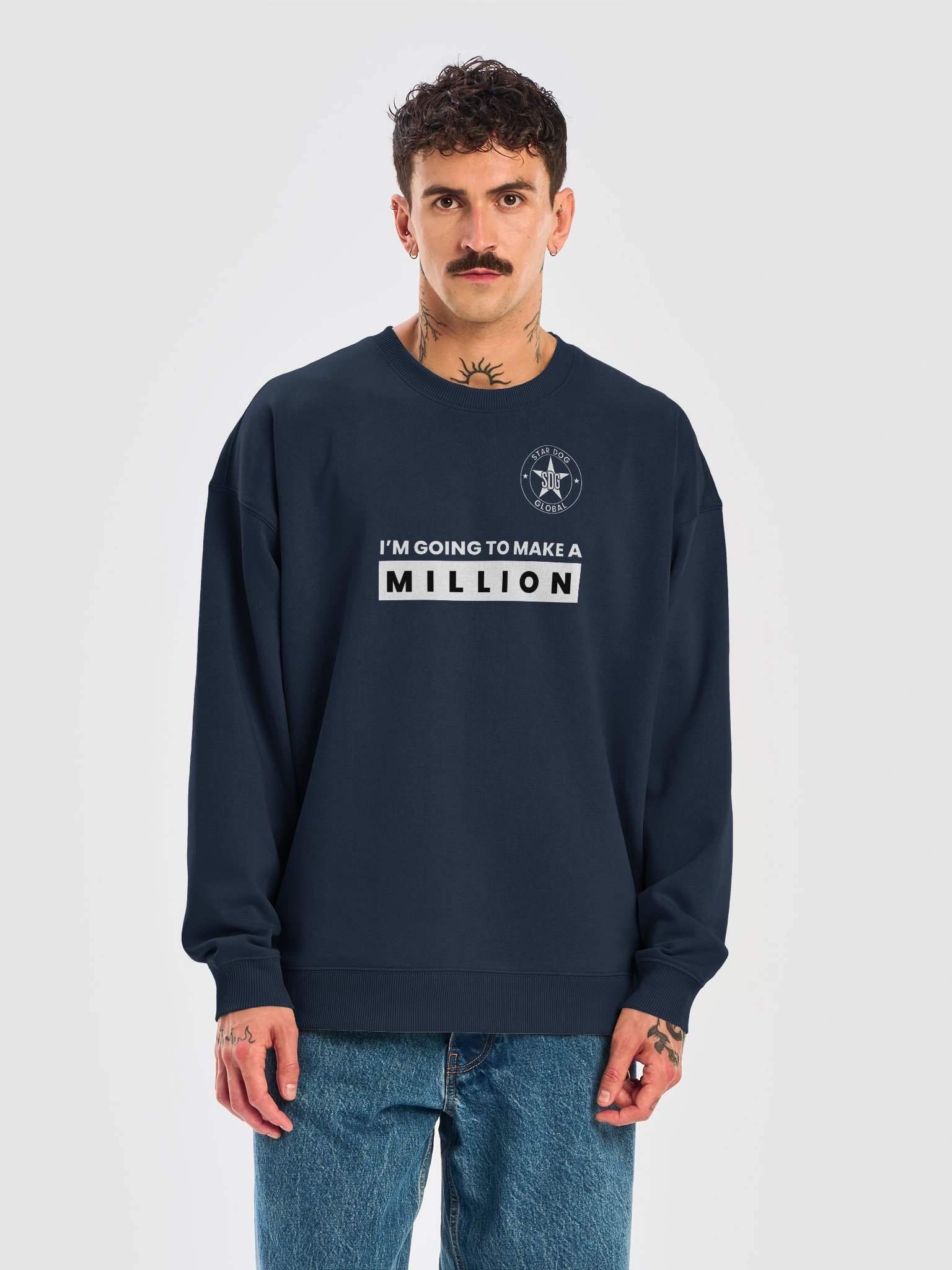 Stanley/Stella Unisex Organic Oversized Sweatshirt product image (21)