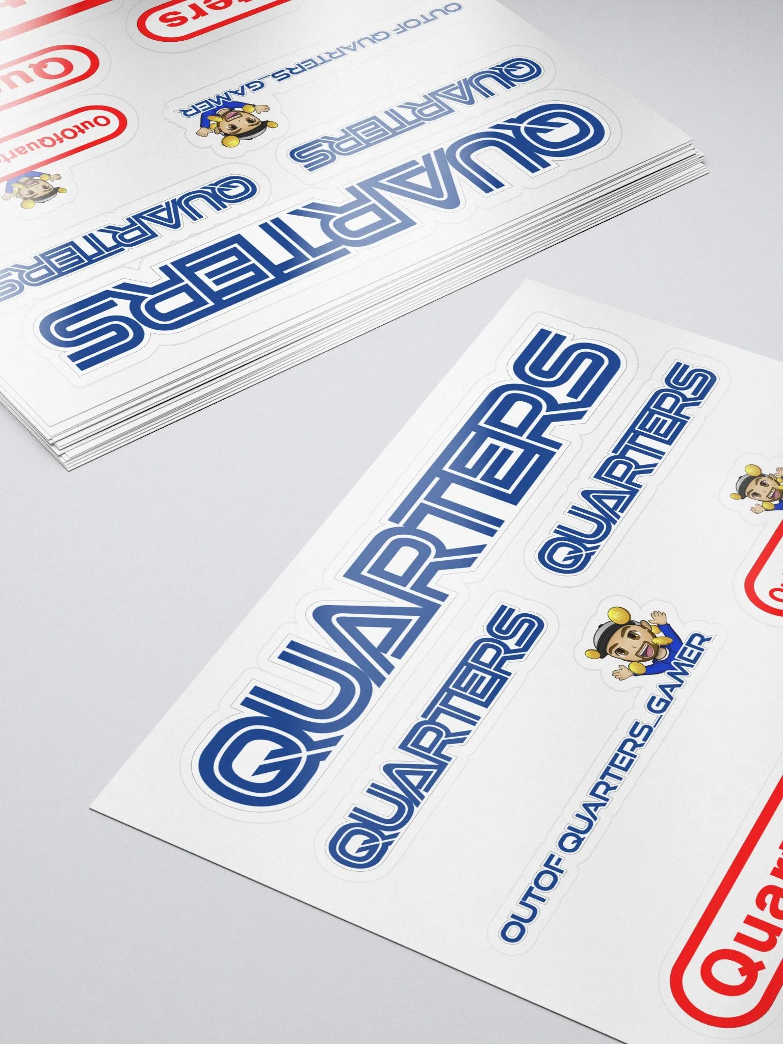Quarters | Sega & Nintendo Sticker Set product image (5)