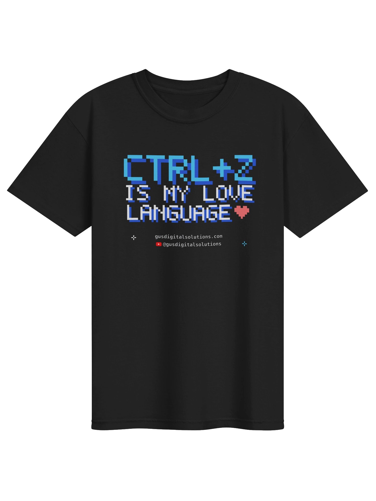 Ctrl+Z Is My Love Language T-Shirt: Funny Developer Tee product image (1)