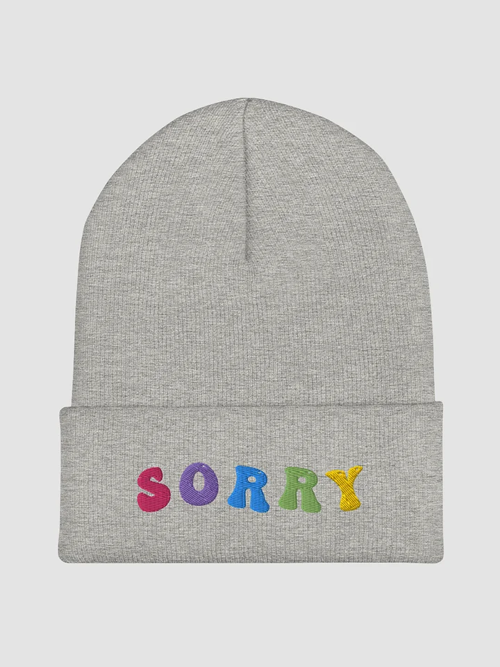 Sorry Beanie product image (1)