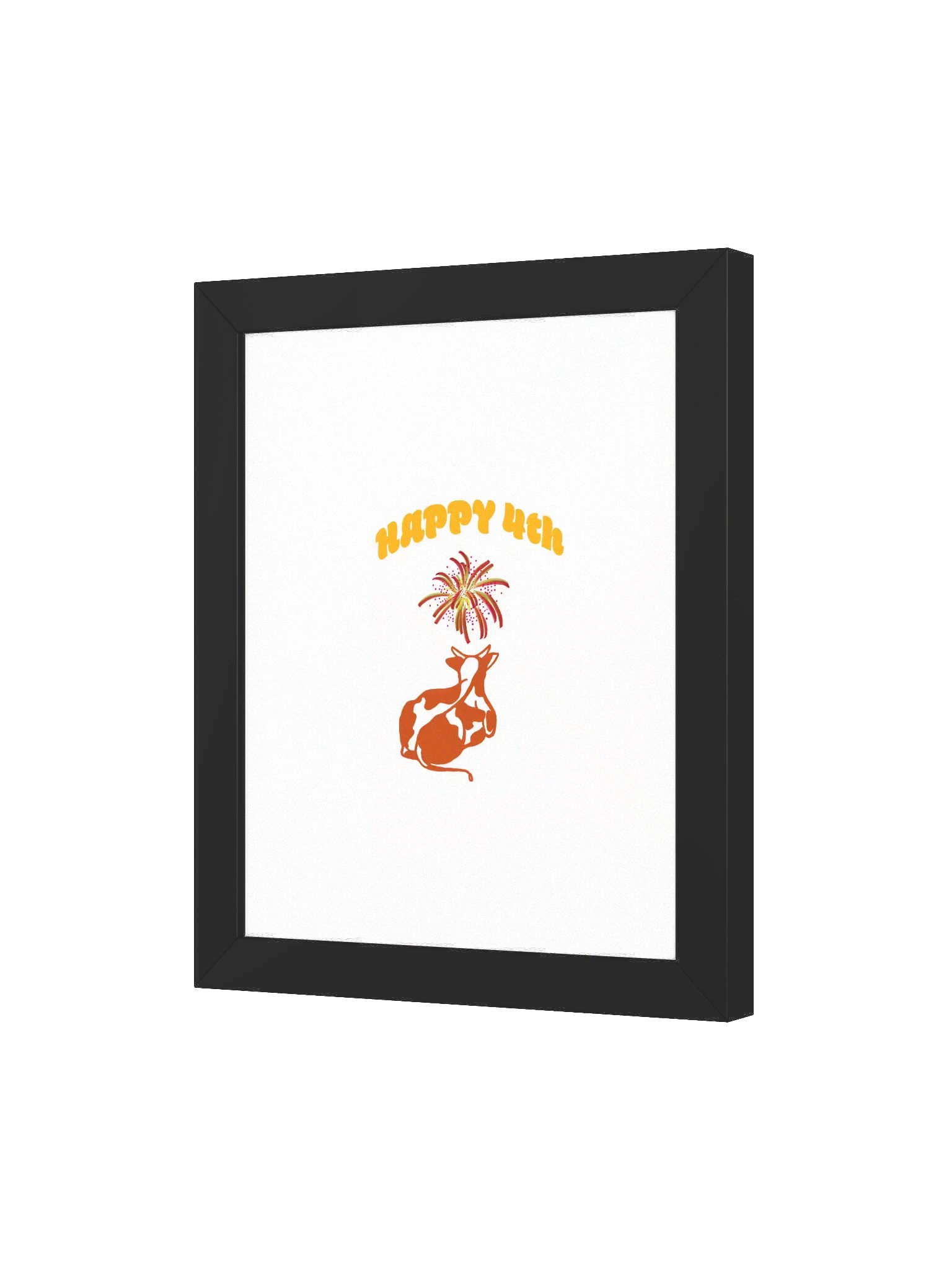 Happy 4th - Framed Poster product image (3)