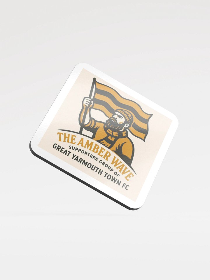 Amber Wave Flag Bearer Coaster product image (1)