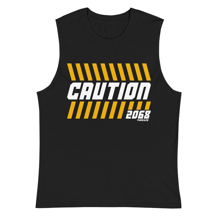 Caution Threads Muscle Tank product image (2)