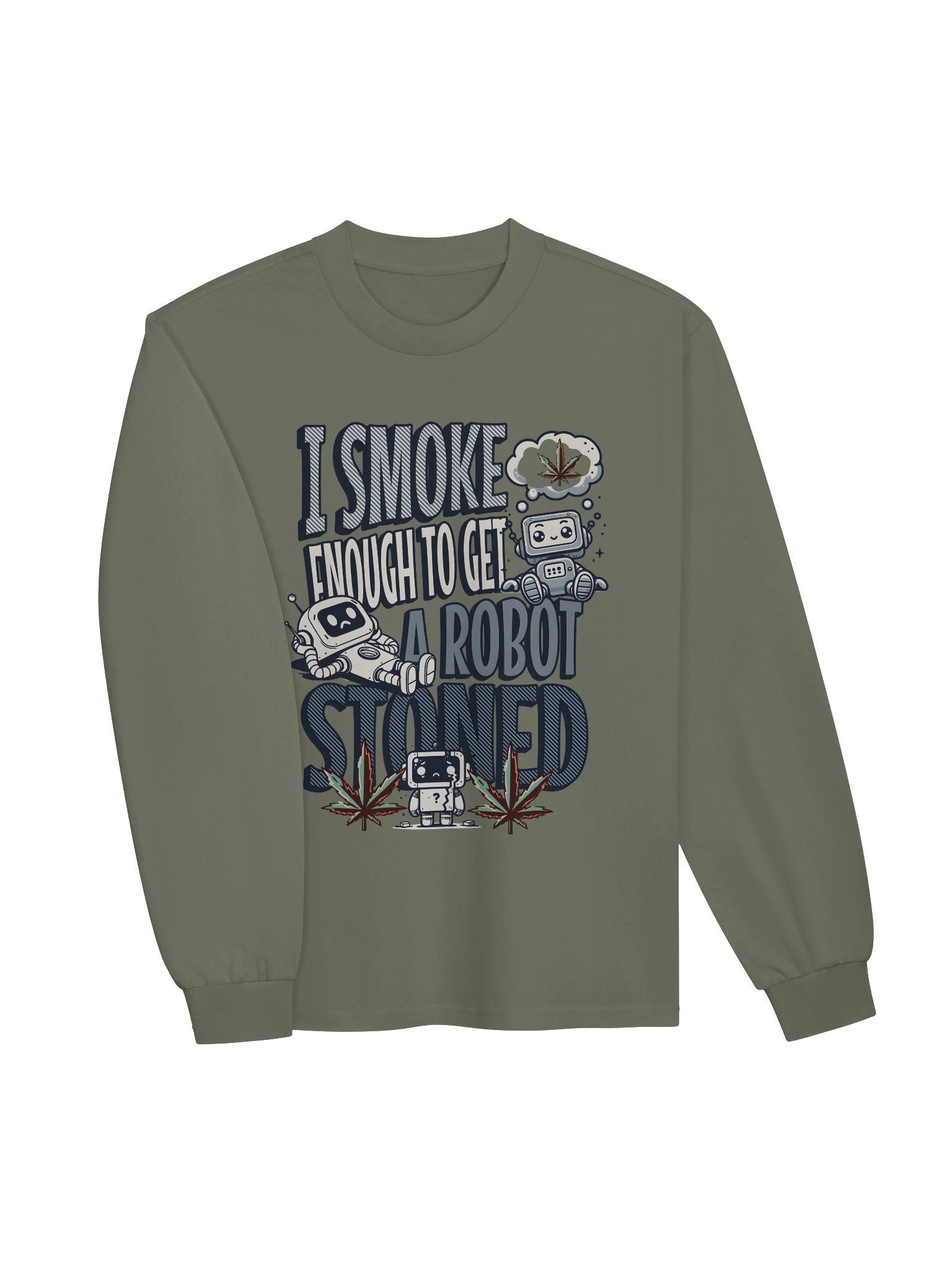 Robot Stoned Long Sleeve Shirt product image (11)
