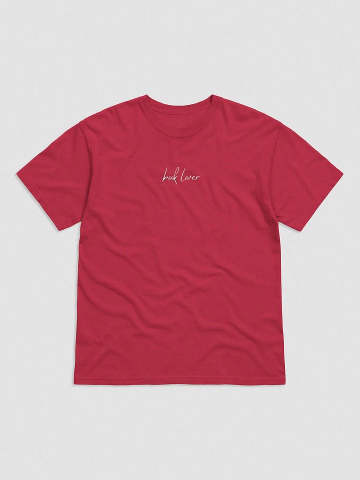 Book Lover | Embroidered Tee product image (82)